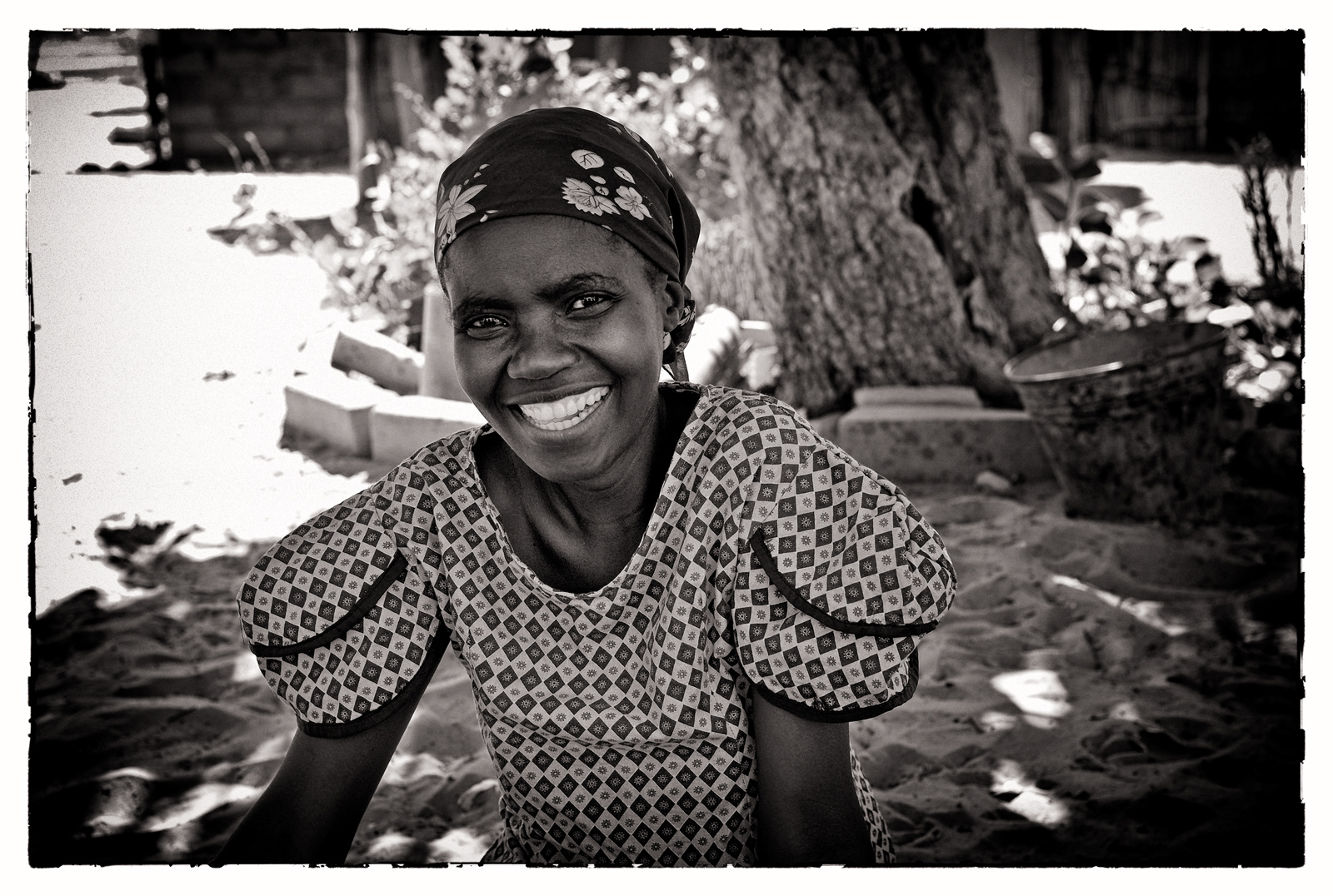 Woman at HIV Clinic, Maun, Botswana
