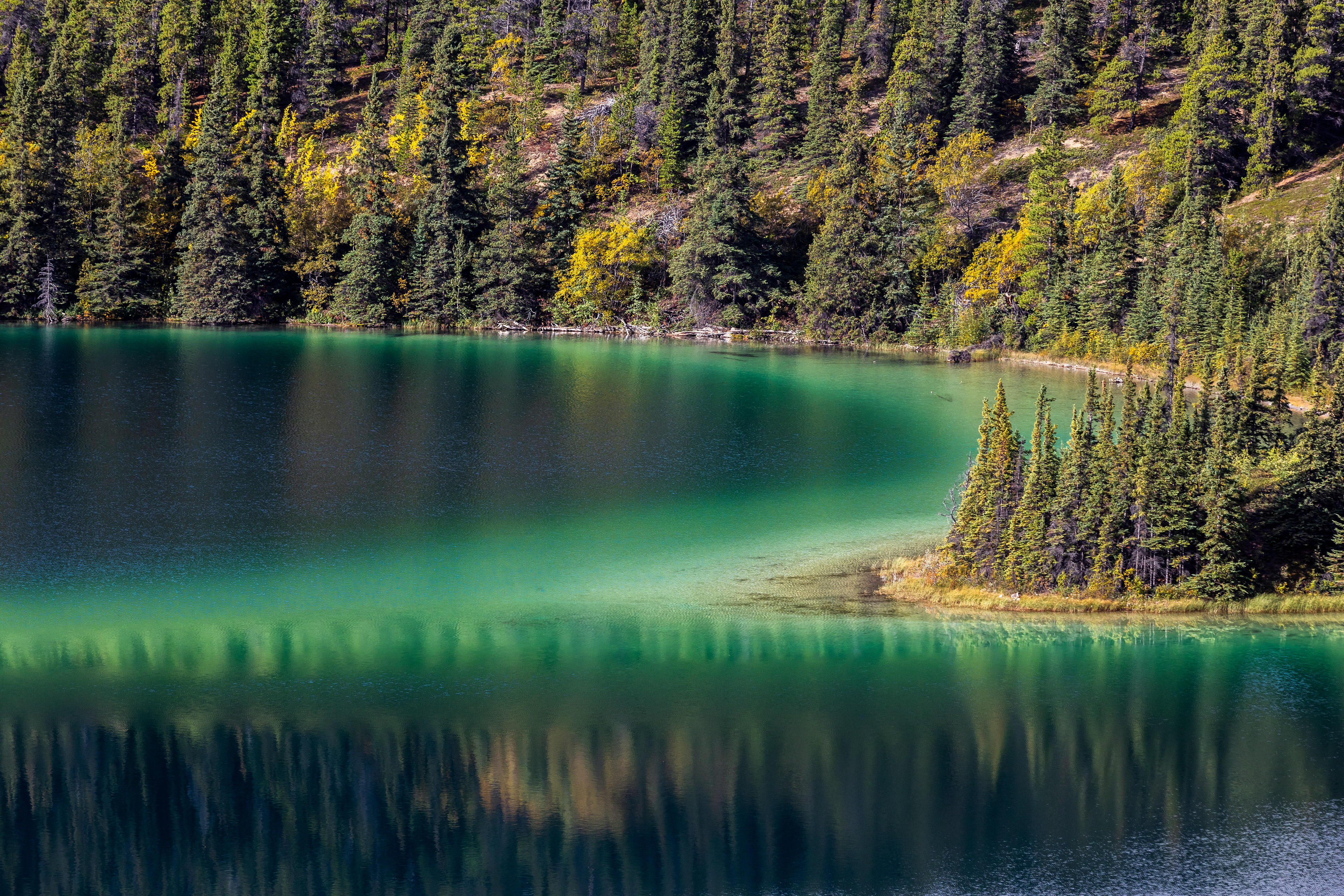 Emerald Lake, Yukon Territory