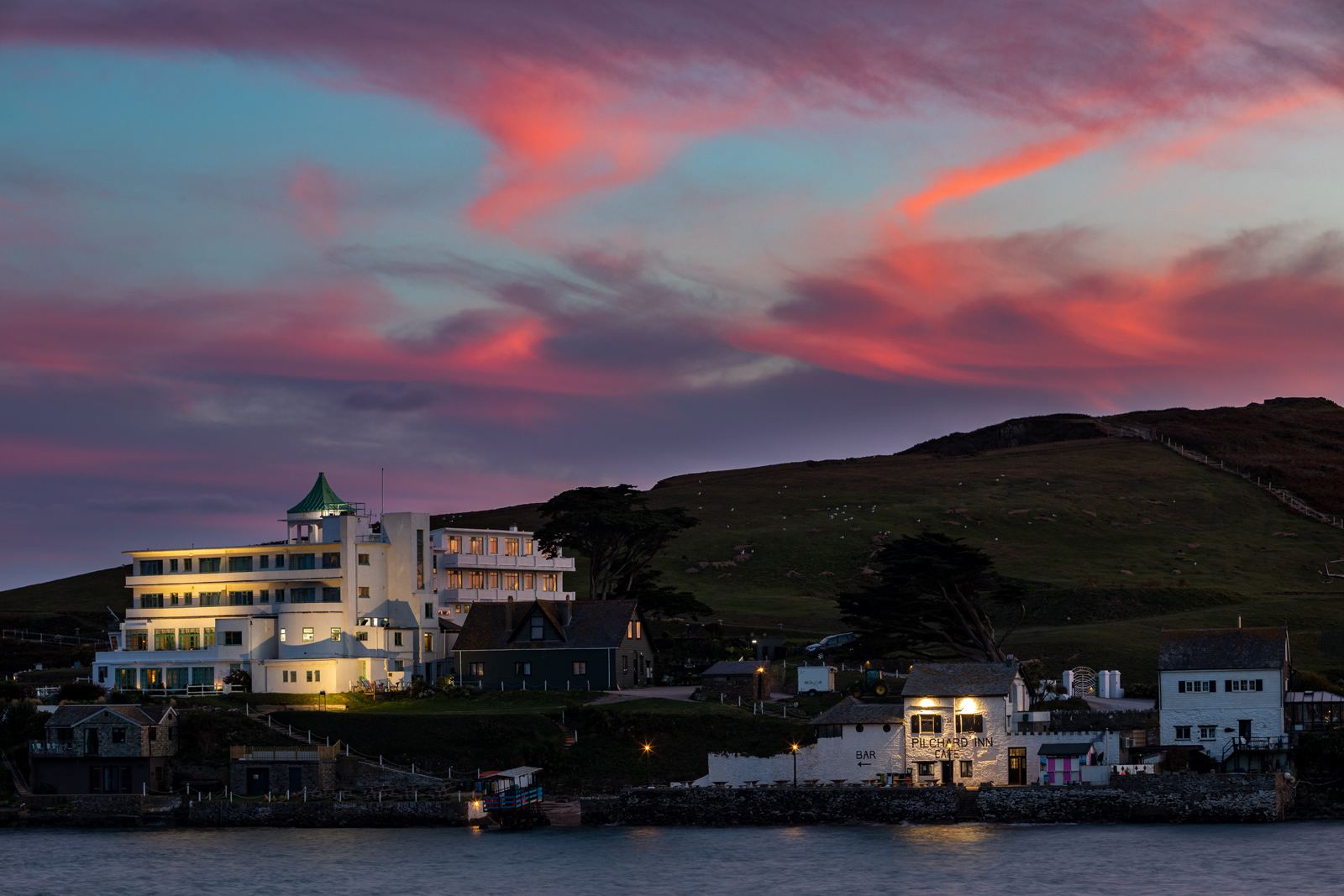 Burgh Island Hotel, Devon, UK