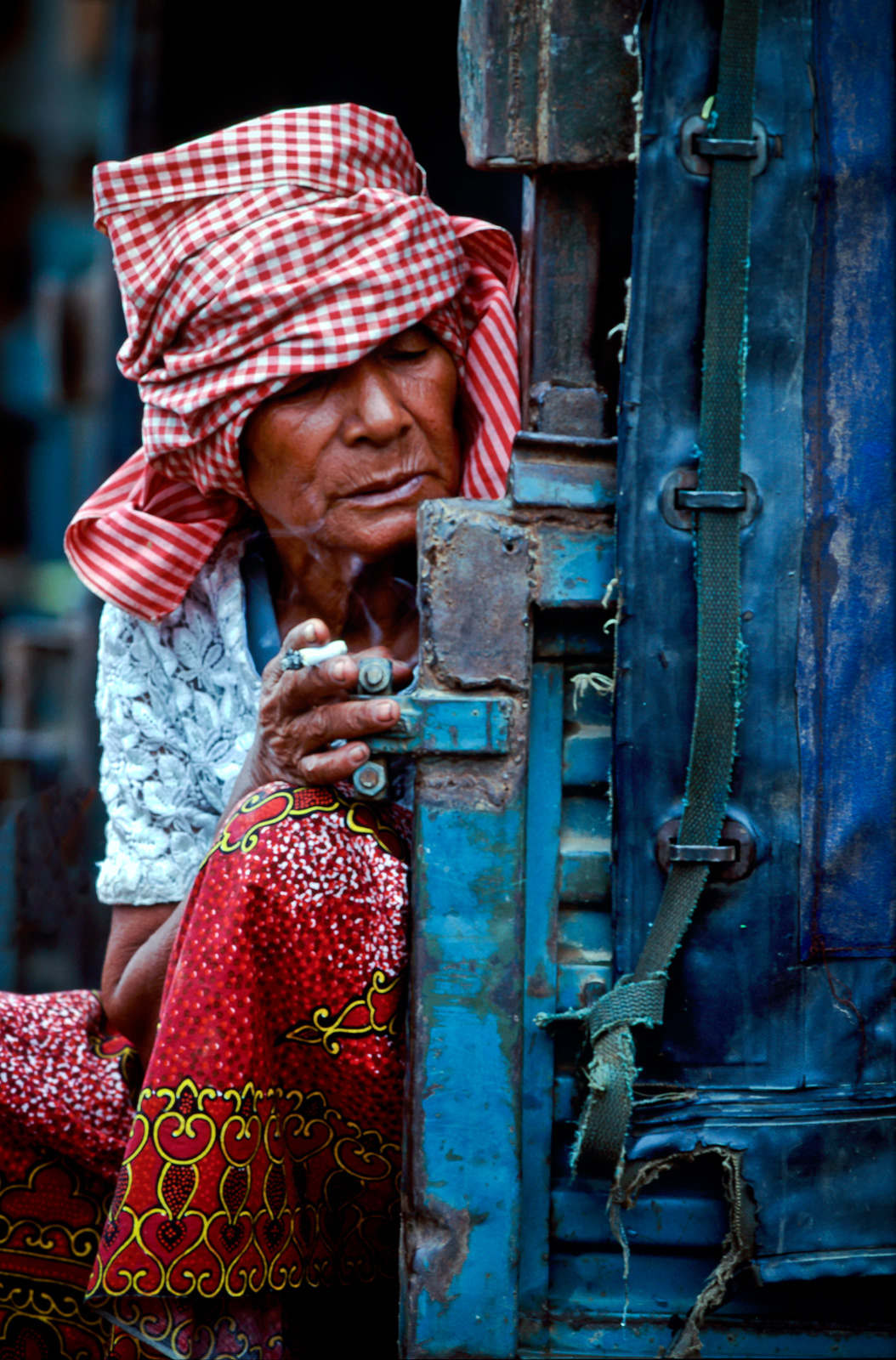 Khmer woman, Phnom Penh, Cambodia