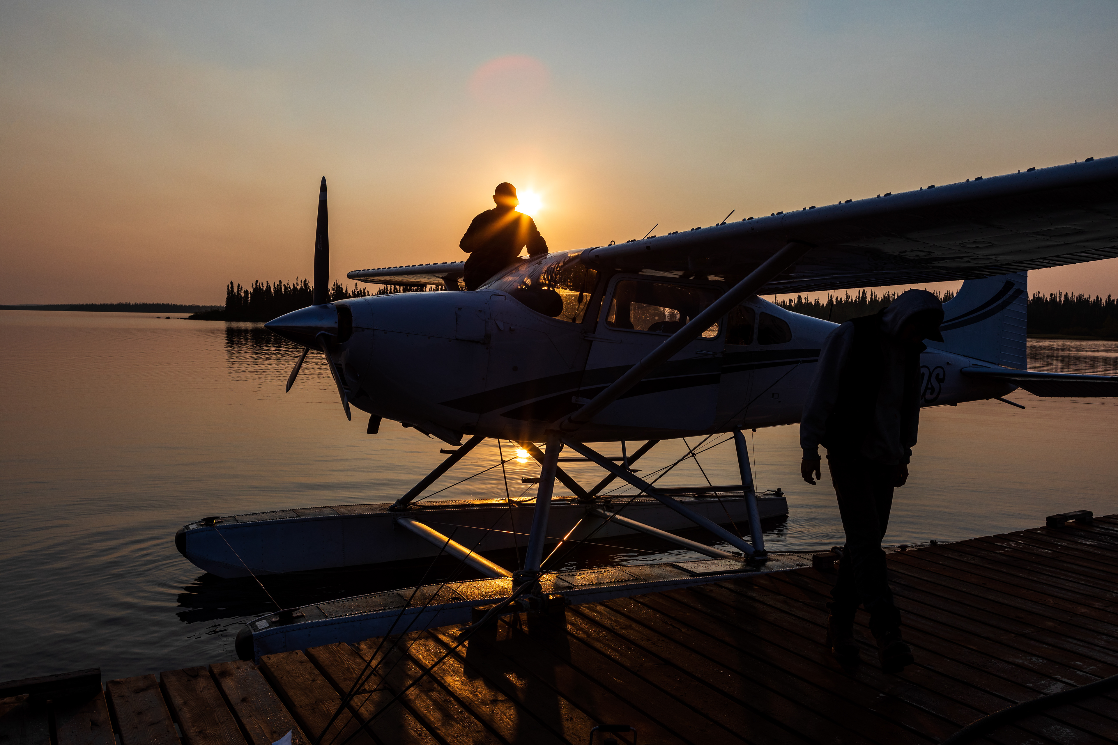 Sunrise, Egenolf Lake, Manitoba