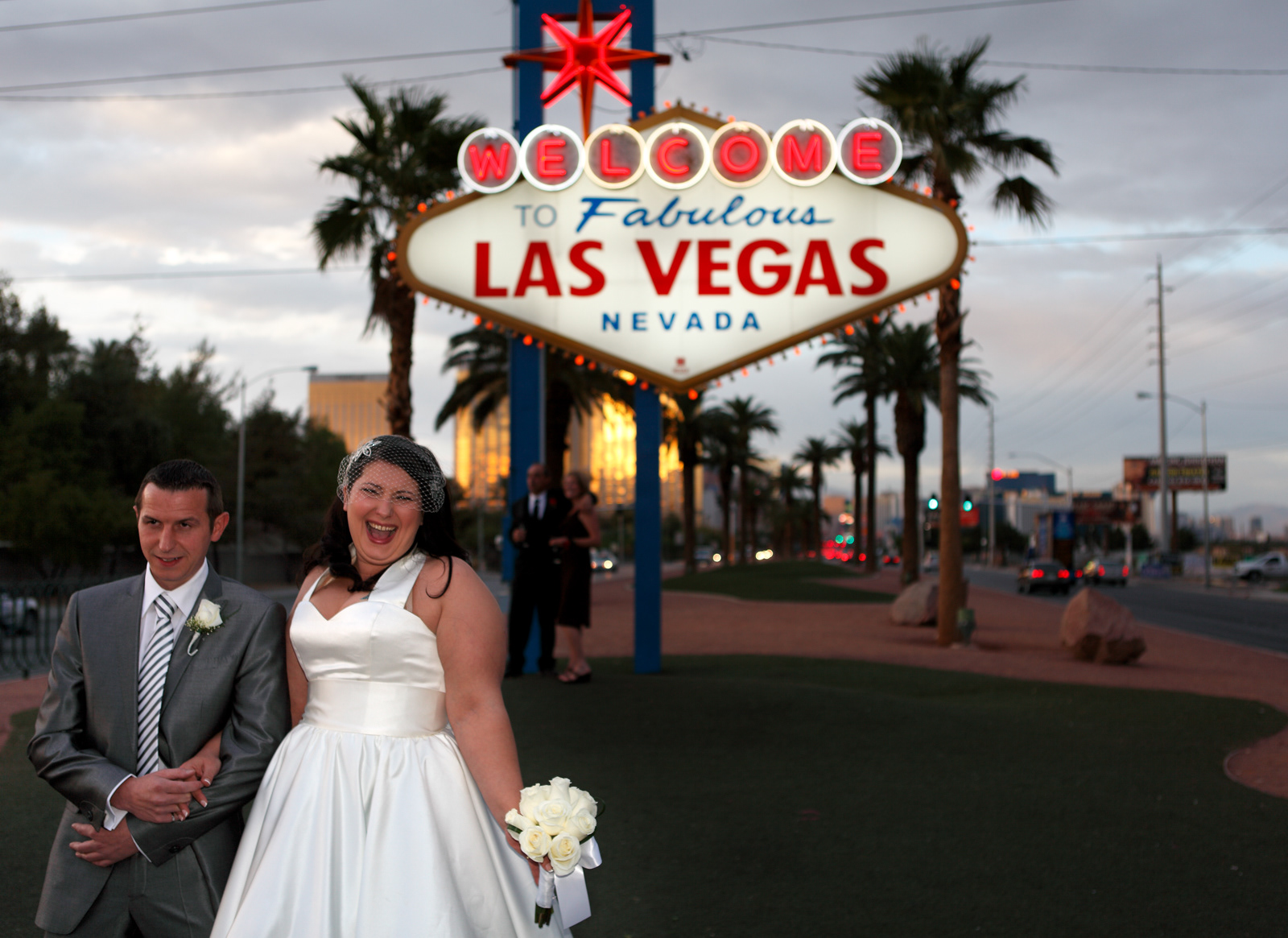 Getting hitched, Las Vegas, Nevada, USA