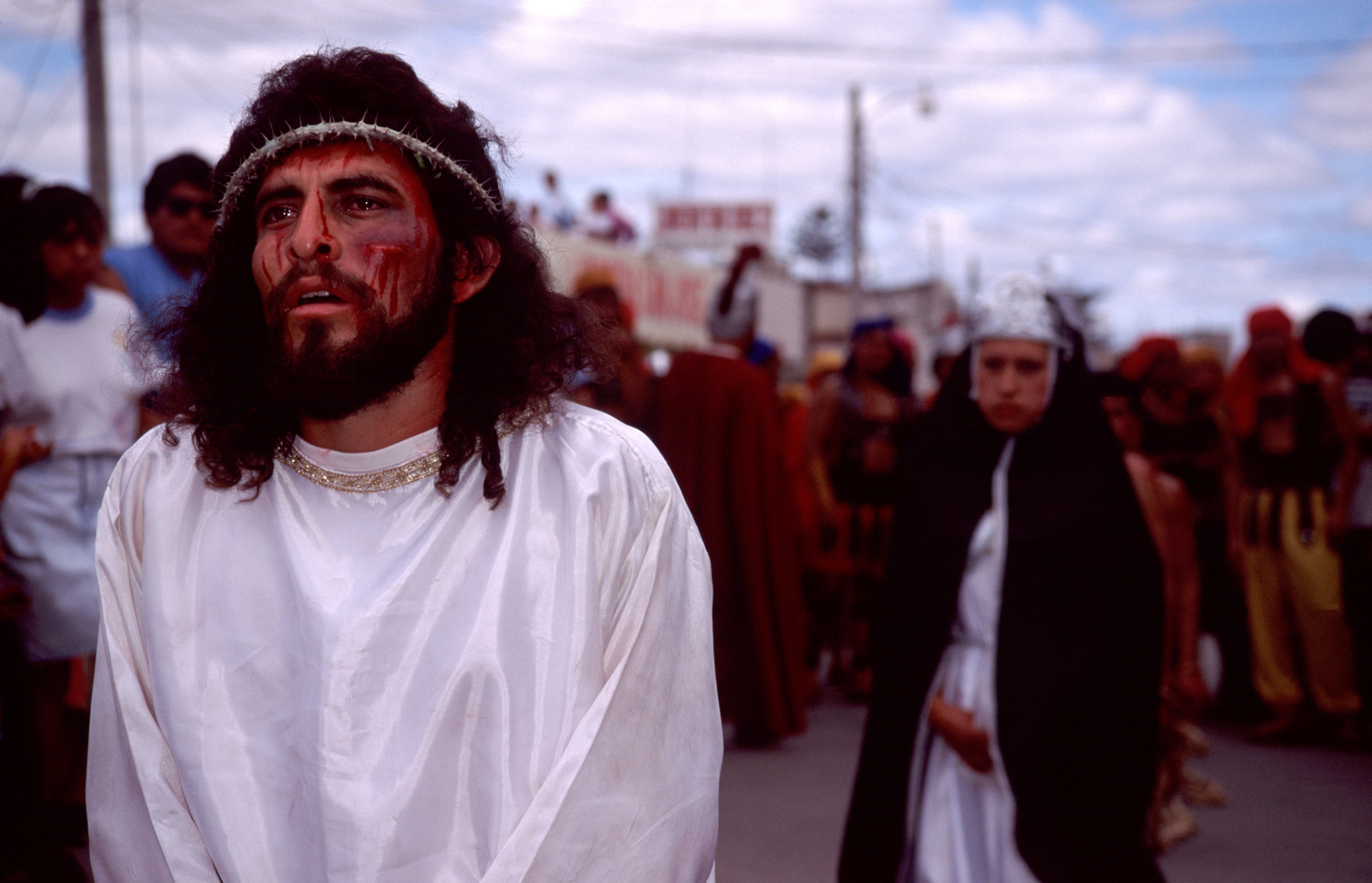 Passion play, Huehuetenago, Guatemala