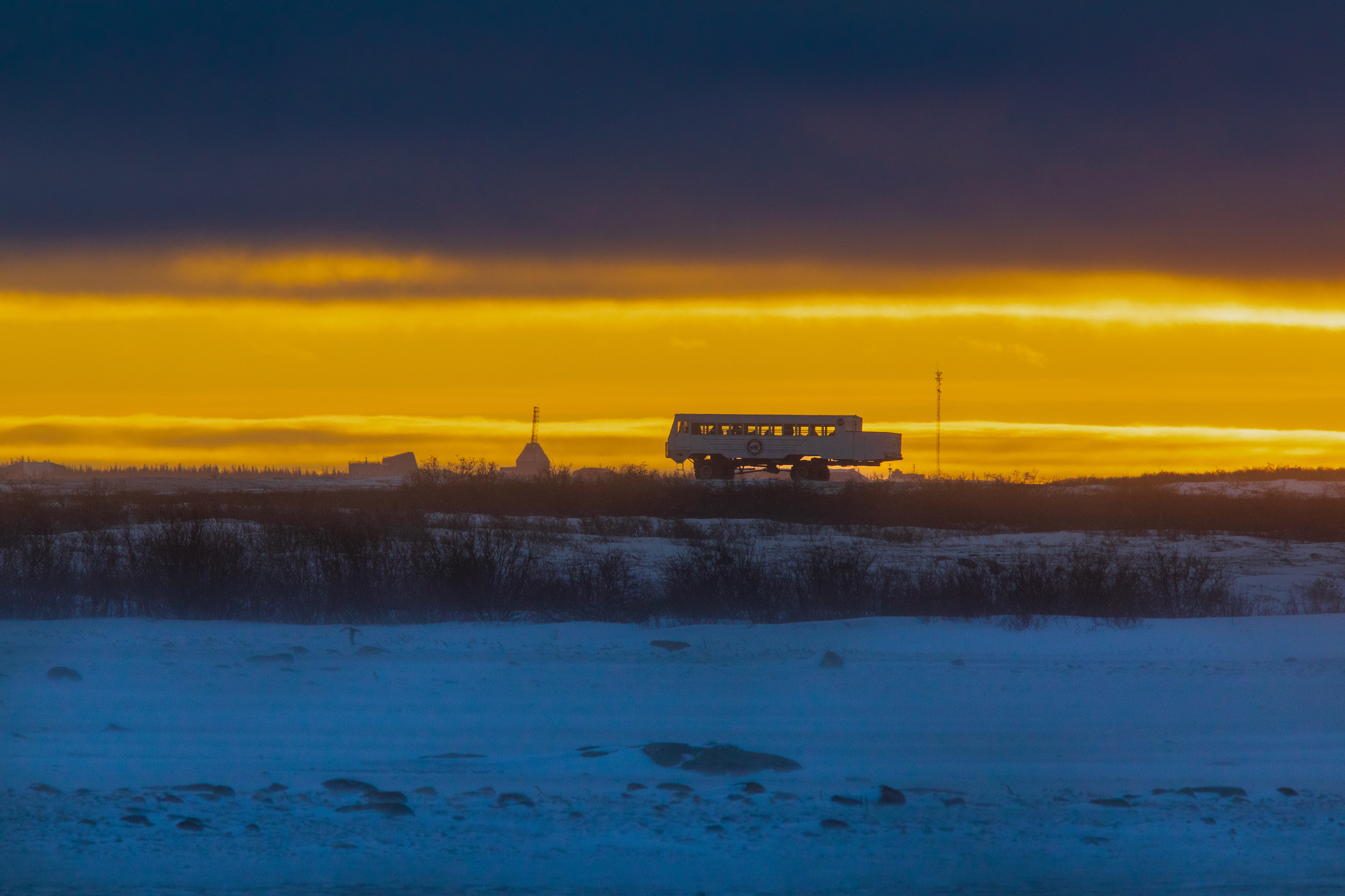 Arctic Sunset, North Manitoba, Canada