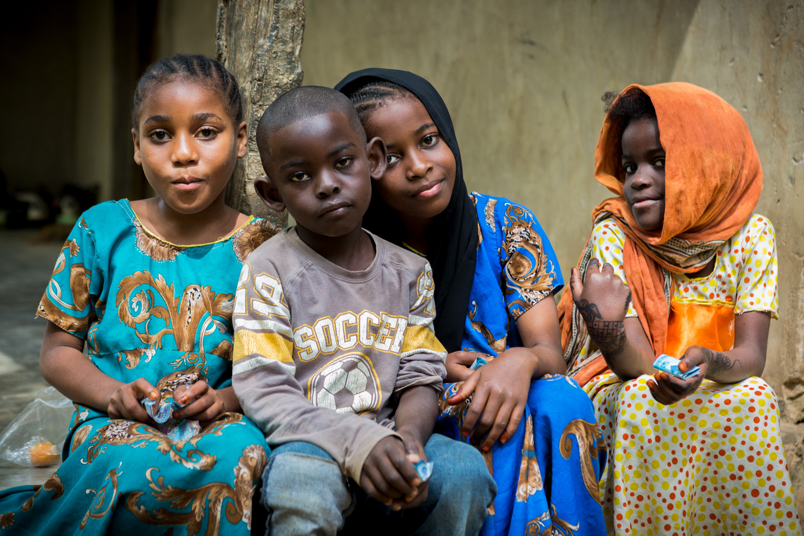 Kids, Zanzibar, Tanzania
