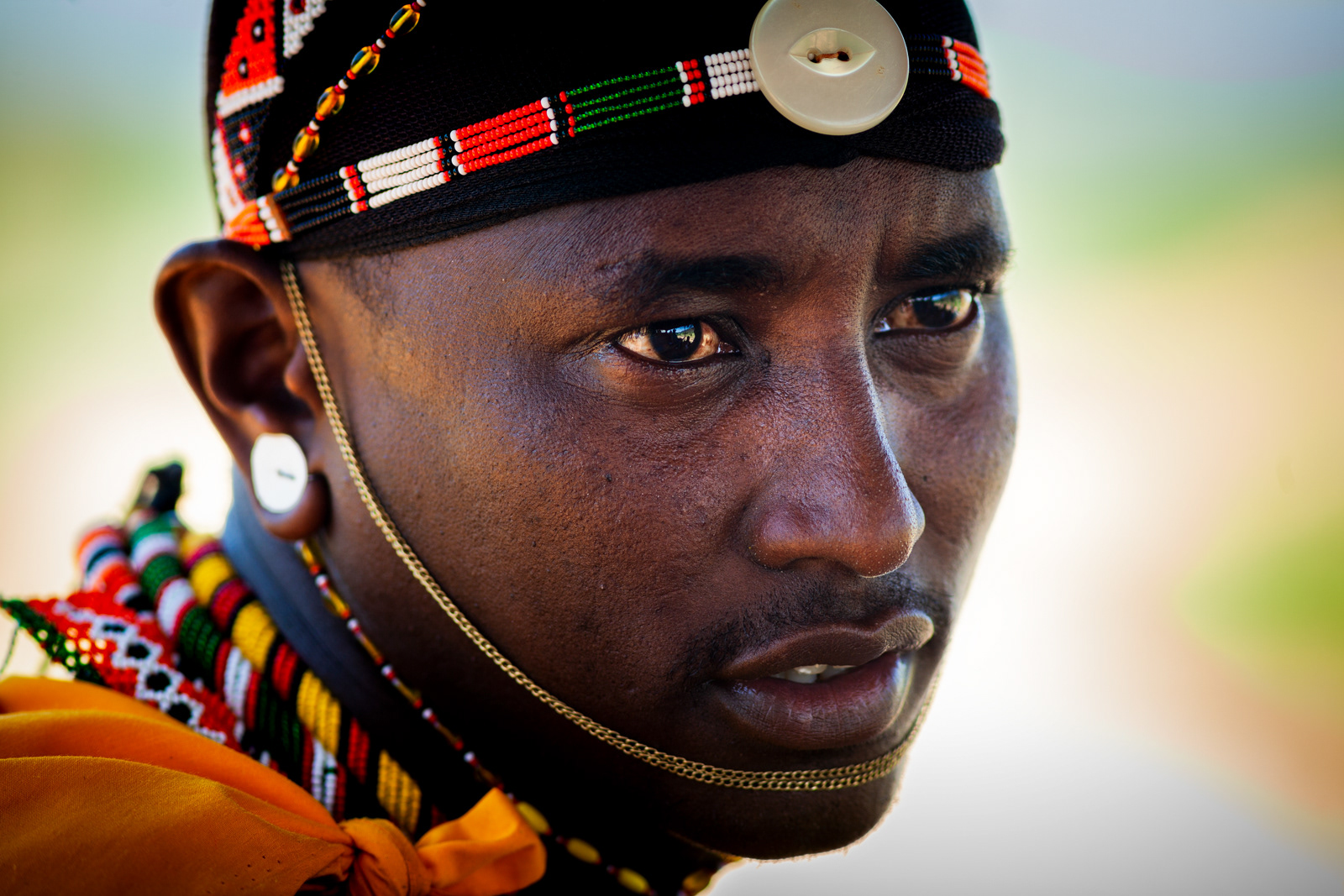 Samburu Tribesman, Great Rift Valley, Kenya