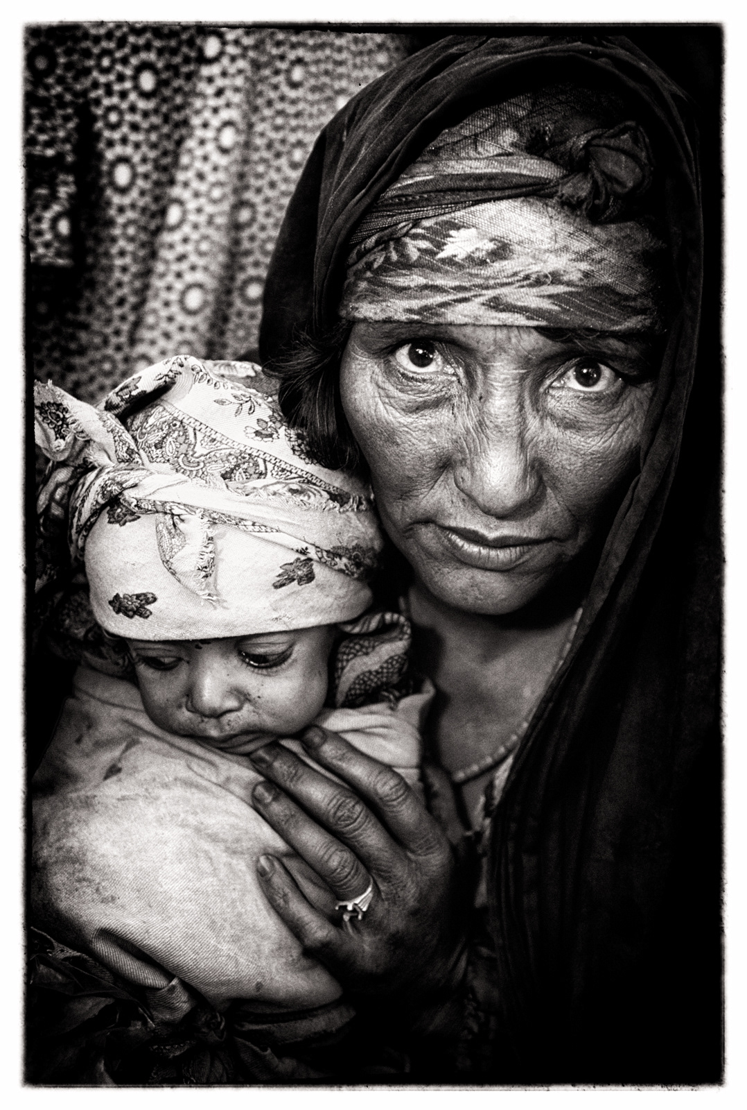 Woman and Child, Refugee Camp, Herat