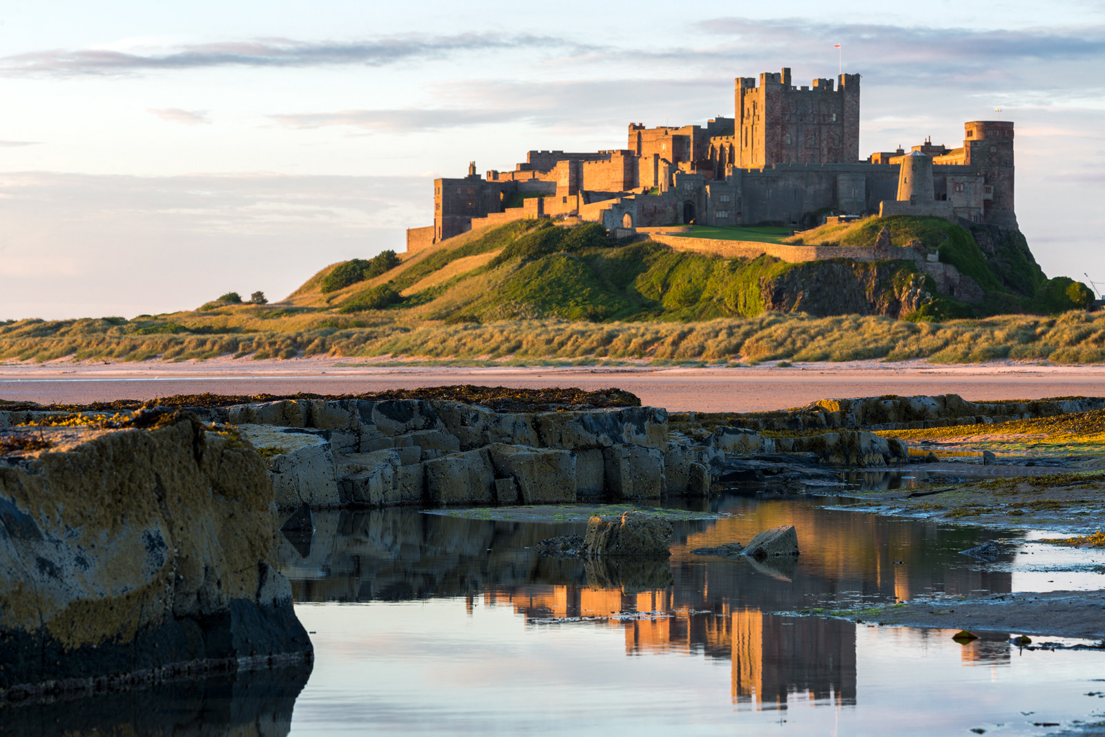 Bamburgh Castle, Northumberland, United Kingdom