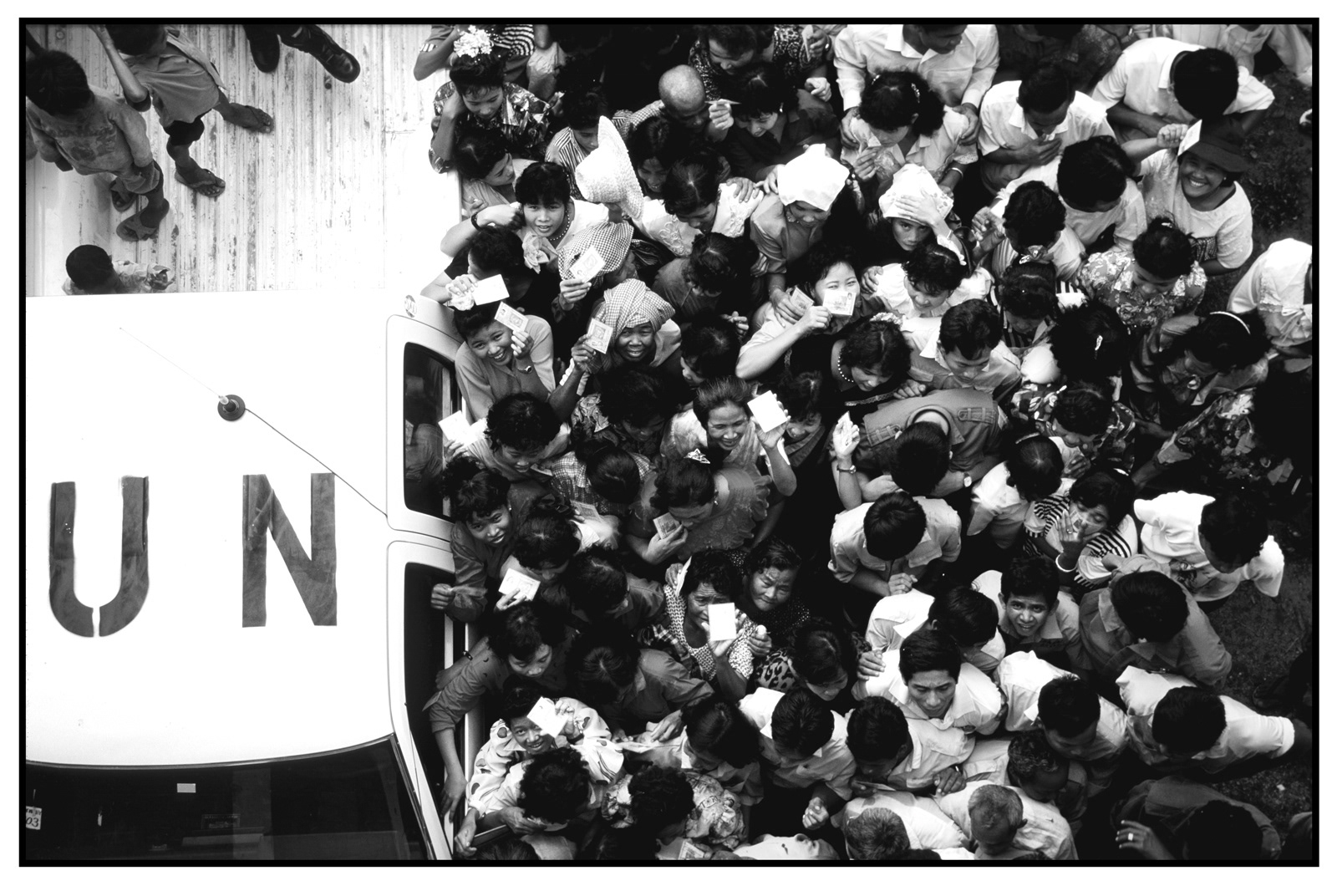 Polling Station, Siem Reap, Cambodia