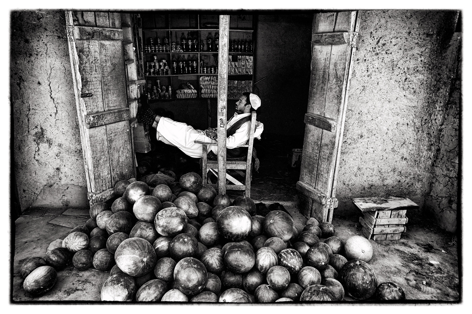 Watermelon Salesman, Bamiyan