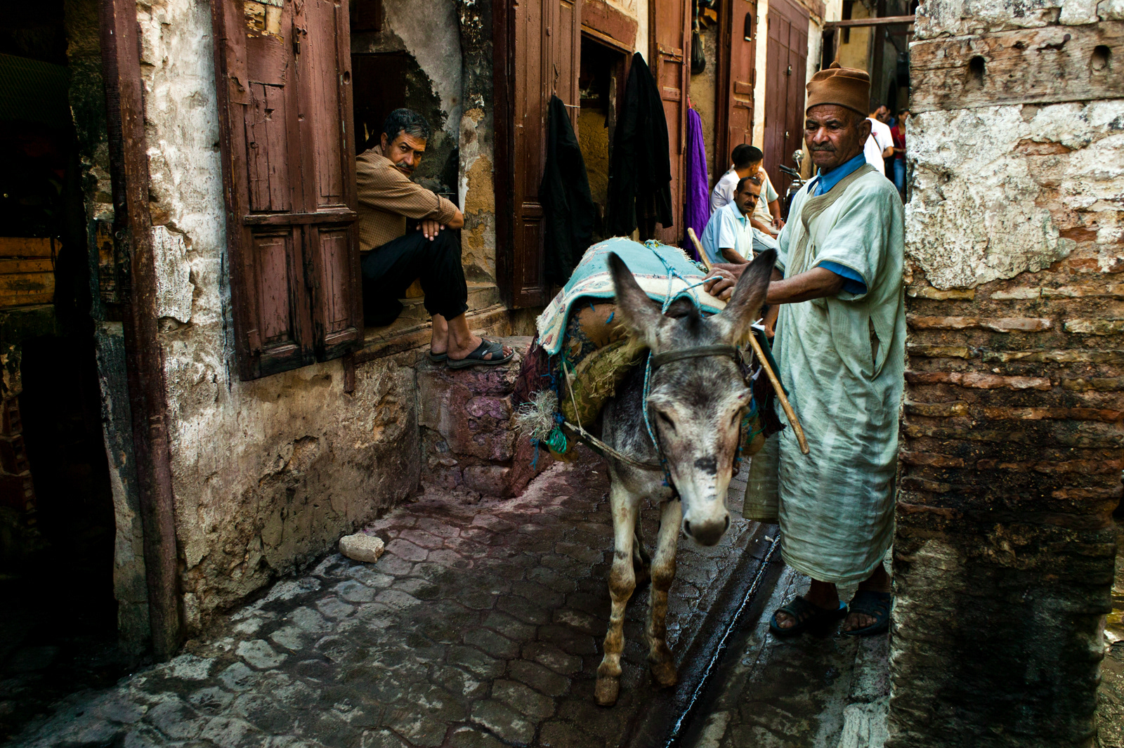 Backstreets of Fez, Morocco