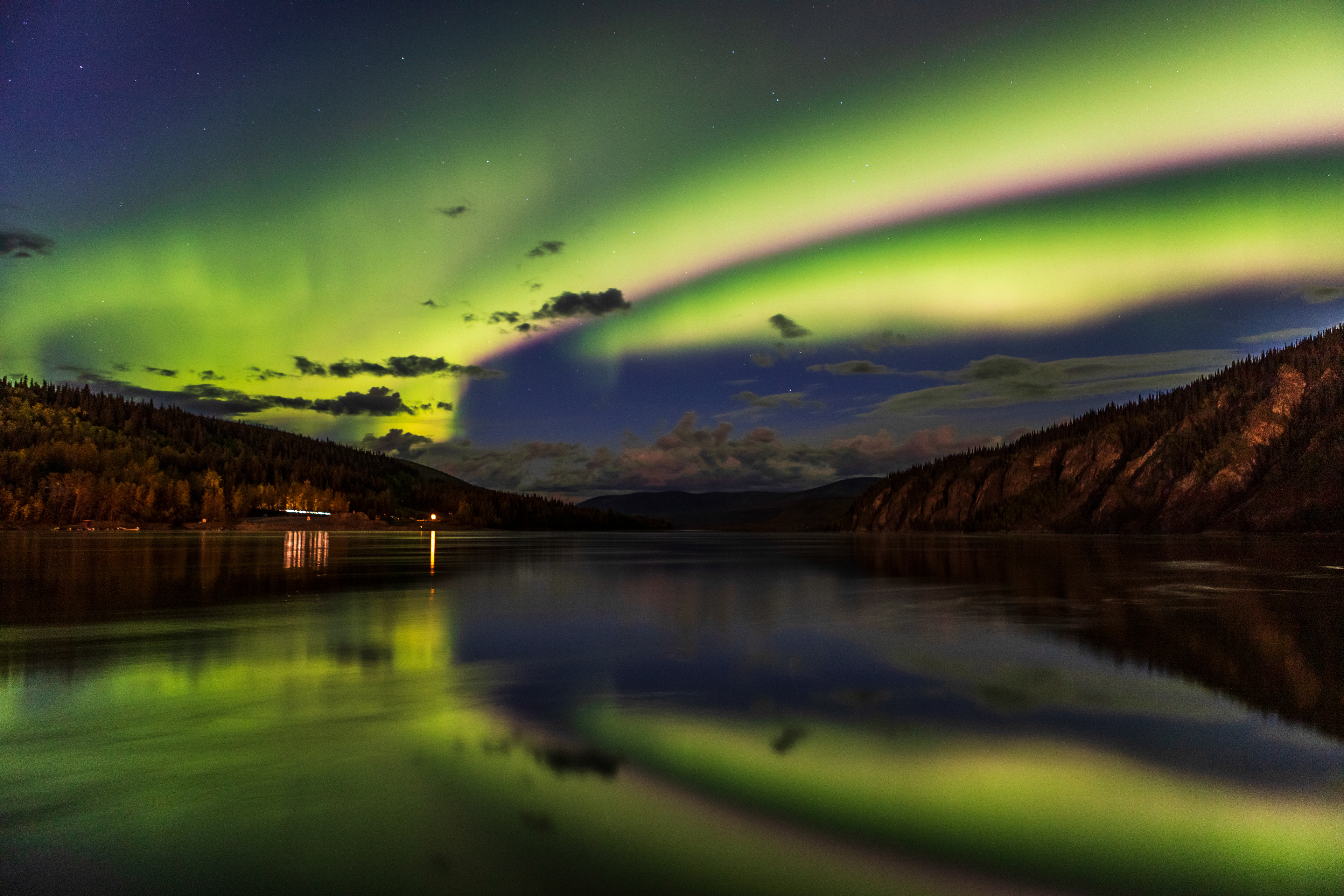 Aurora Borealis, Dawson City, Yukon