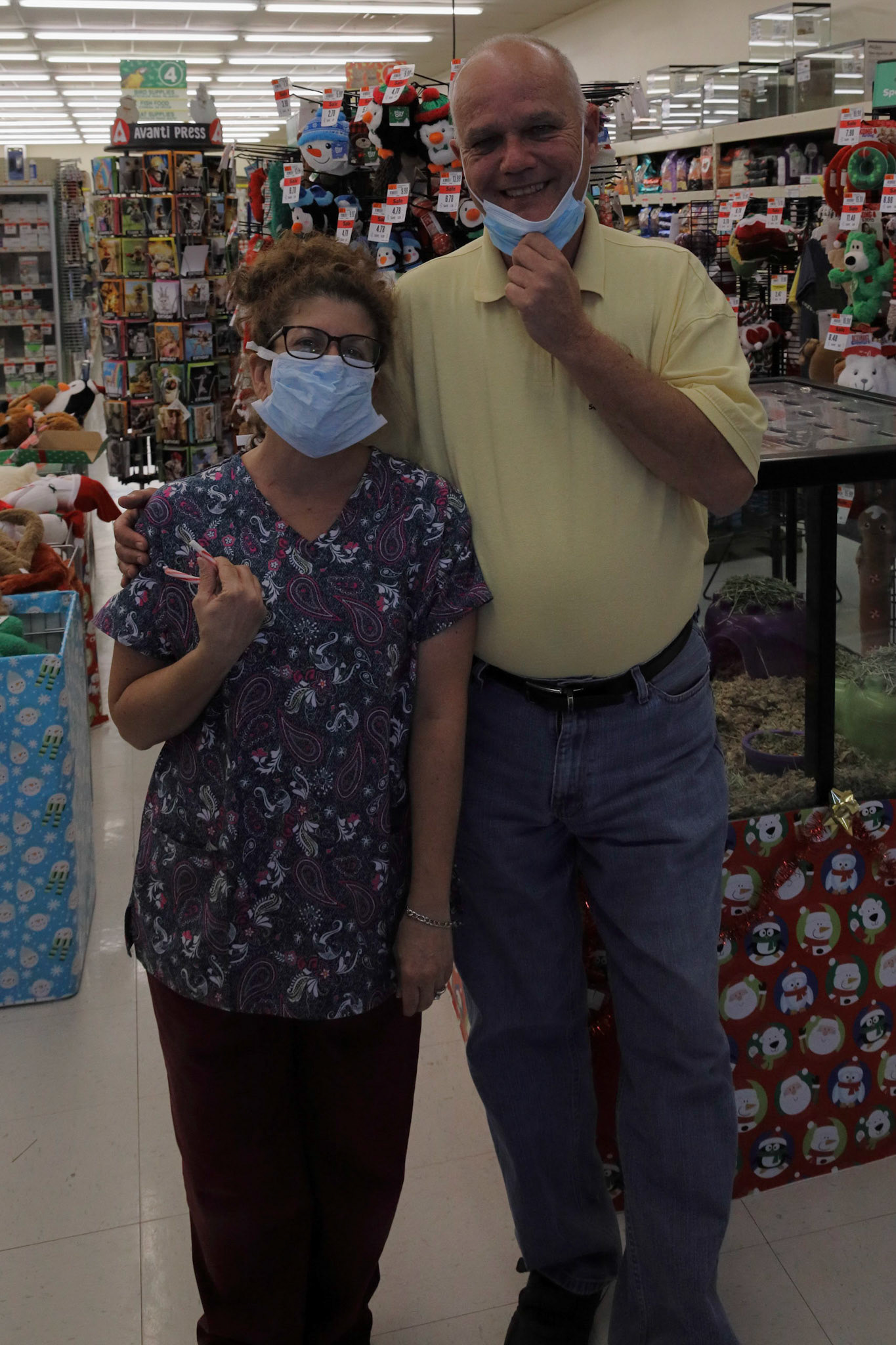 Vicki Ciciless and John Wood from Adopt a Cat