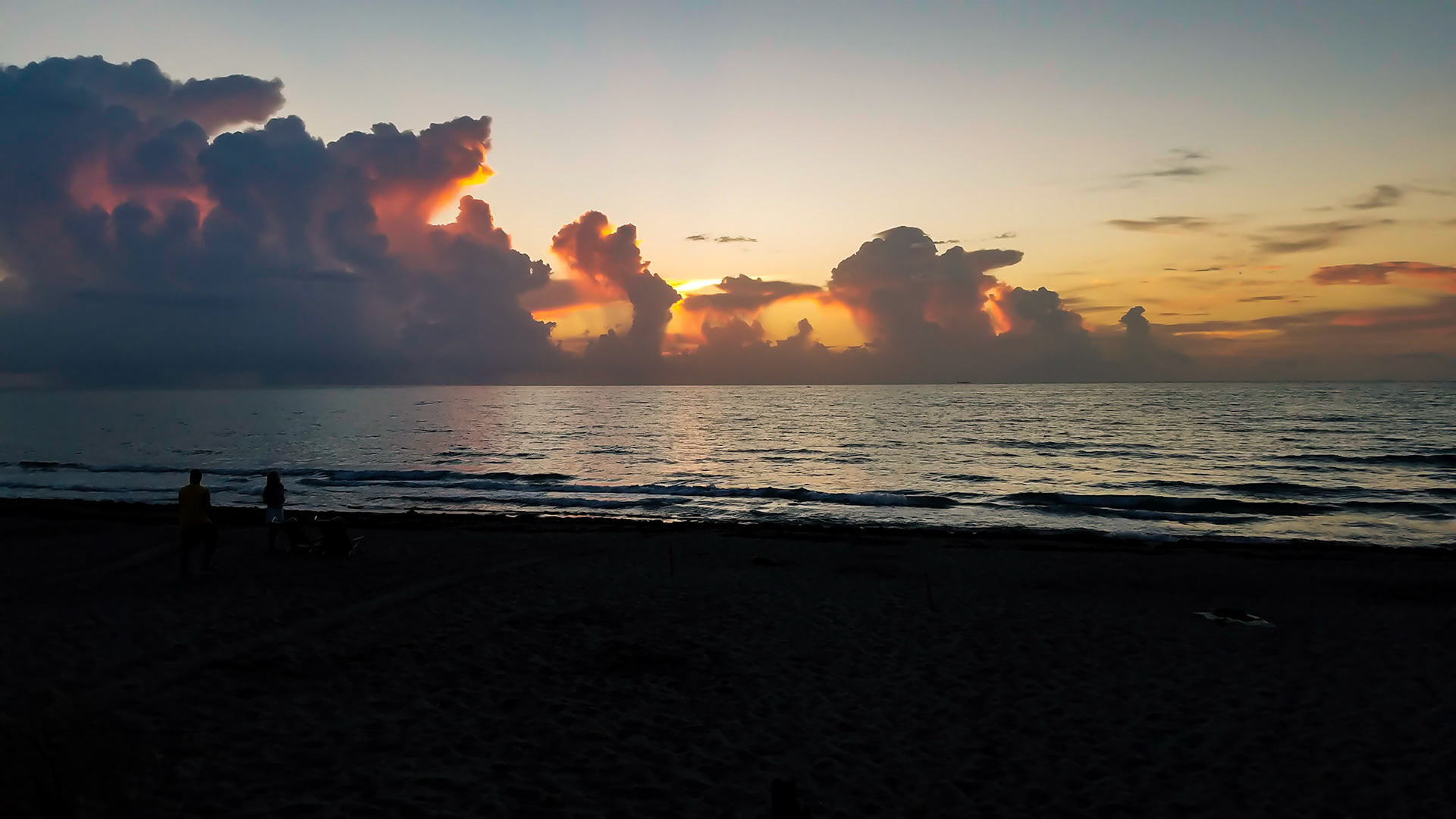 Ocean sunrise
