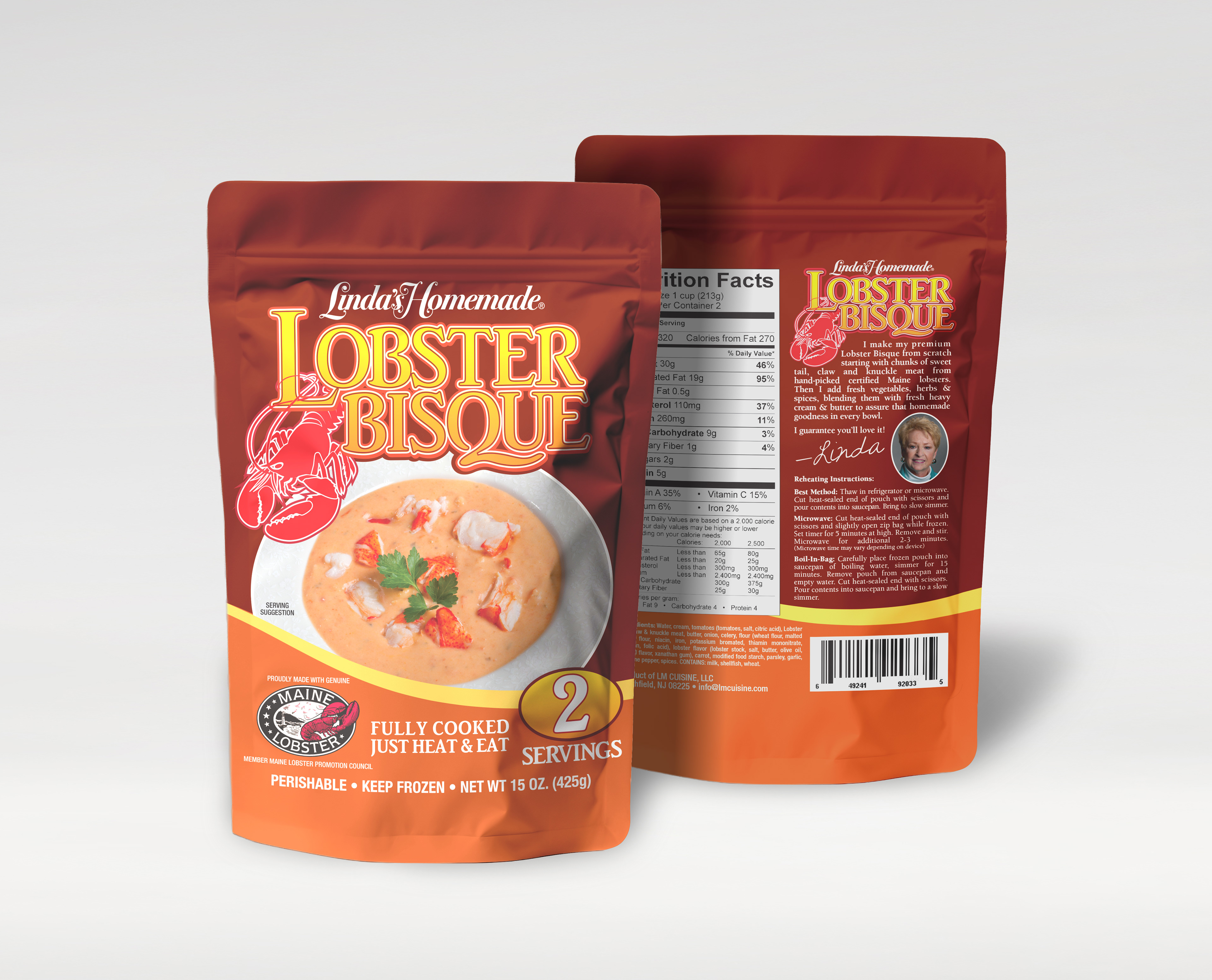 Linda's Homemade Lobster Bisque