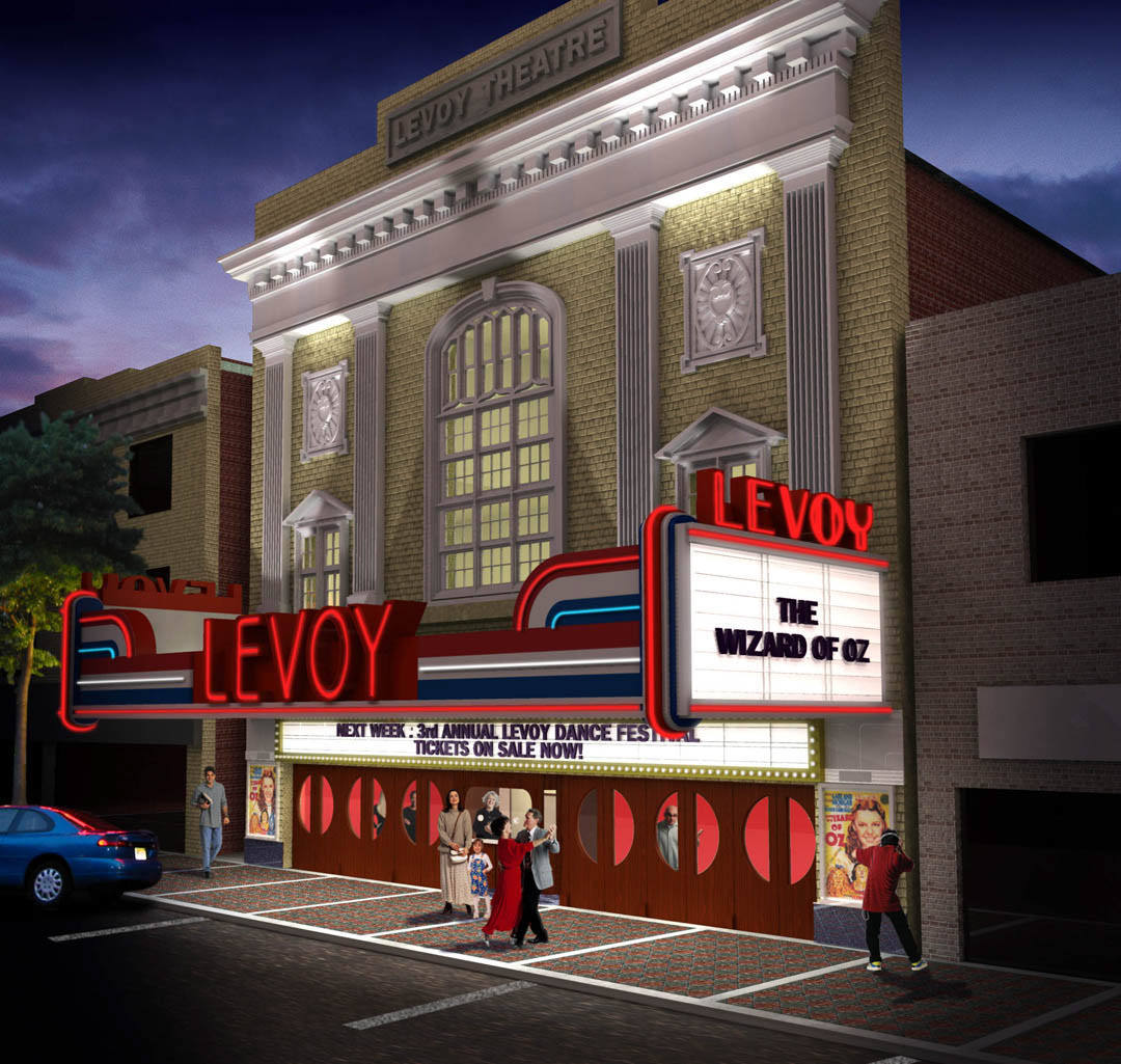 3-D Rendering of the Completed Project