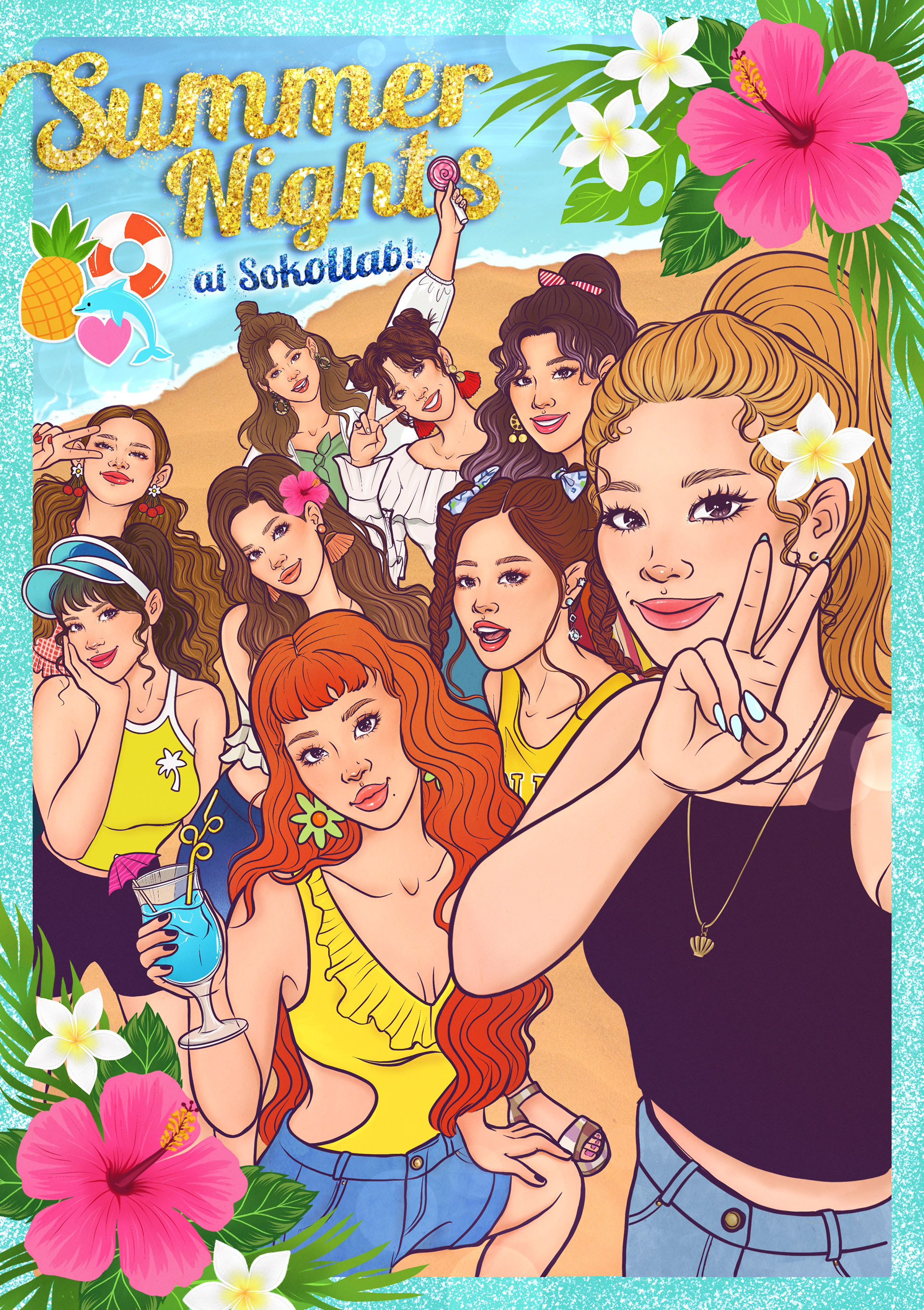 Poster for a Sokollab Event