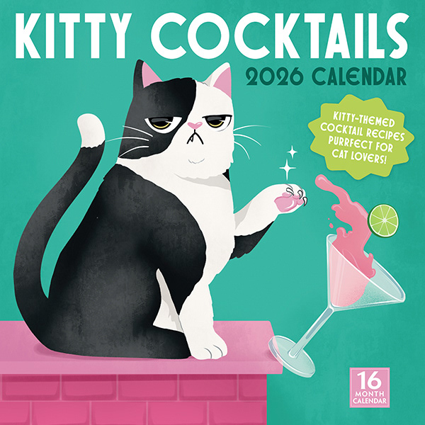 Kitty Cocktails Calendar Cover