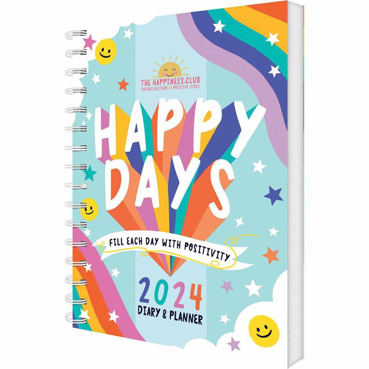 The Happiness Club 'Happy Days' Diary & Planner