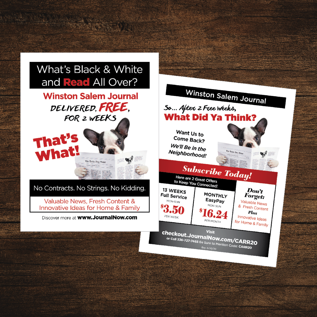 Subscription Campaign - Direct Mail