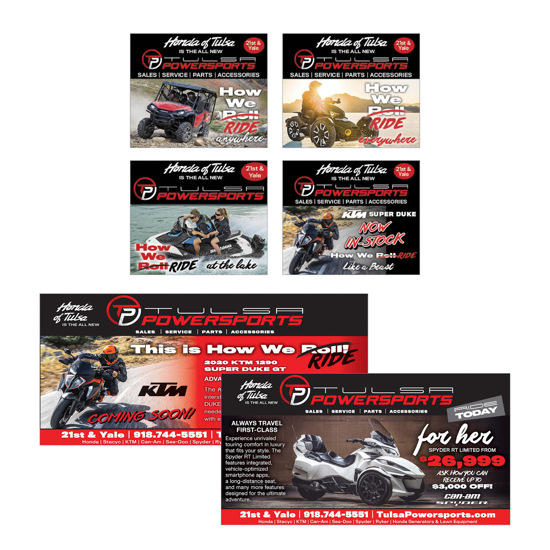 Digital and Print Ads