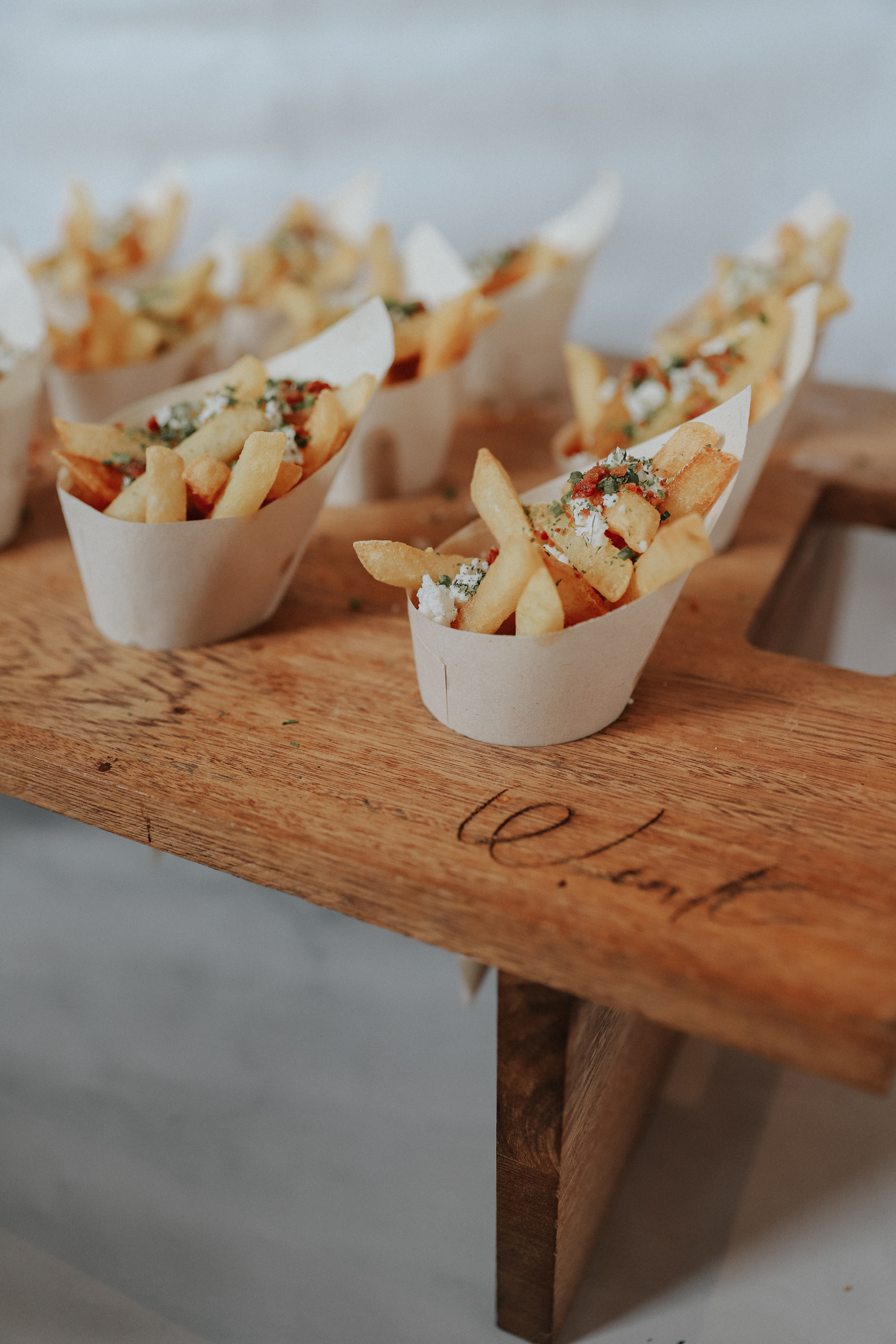 Papas Trufadas en Cono