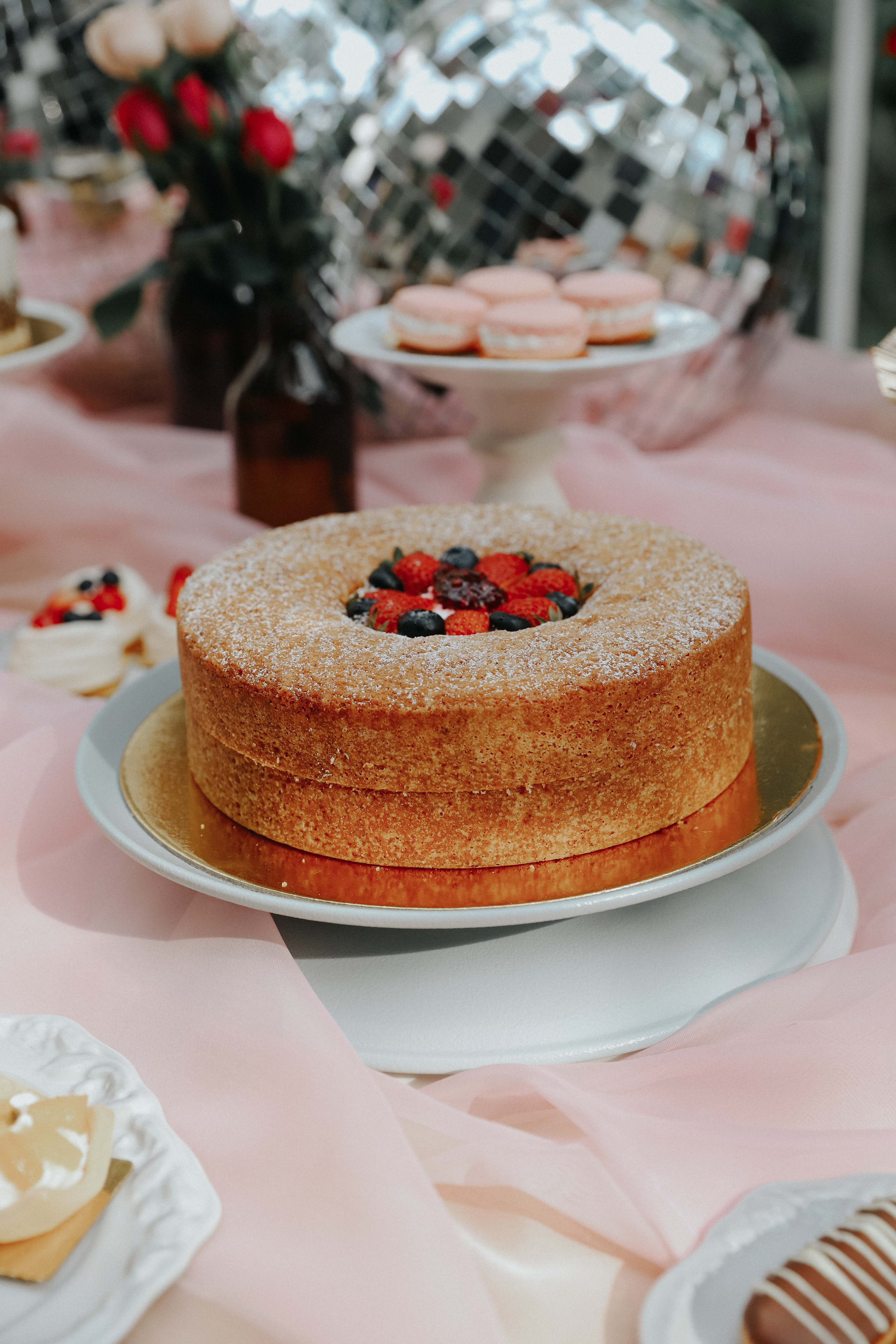 Torta Frutos Rojos