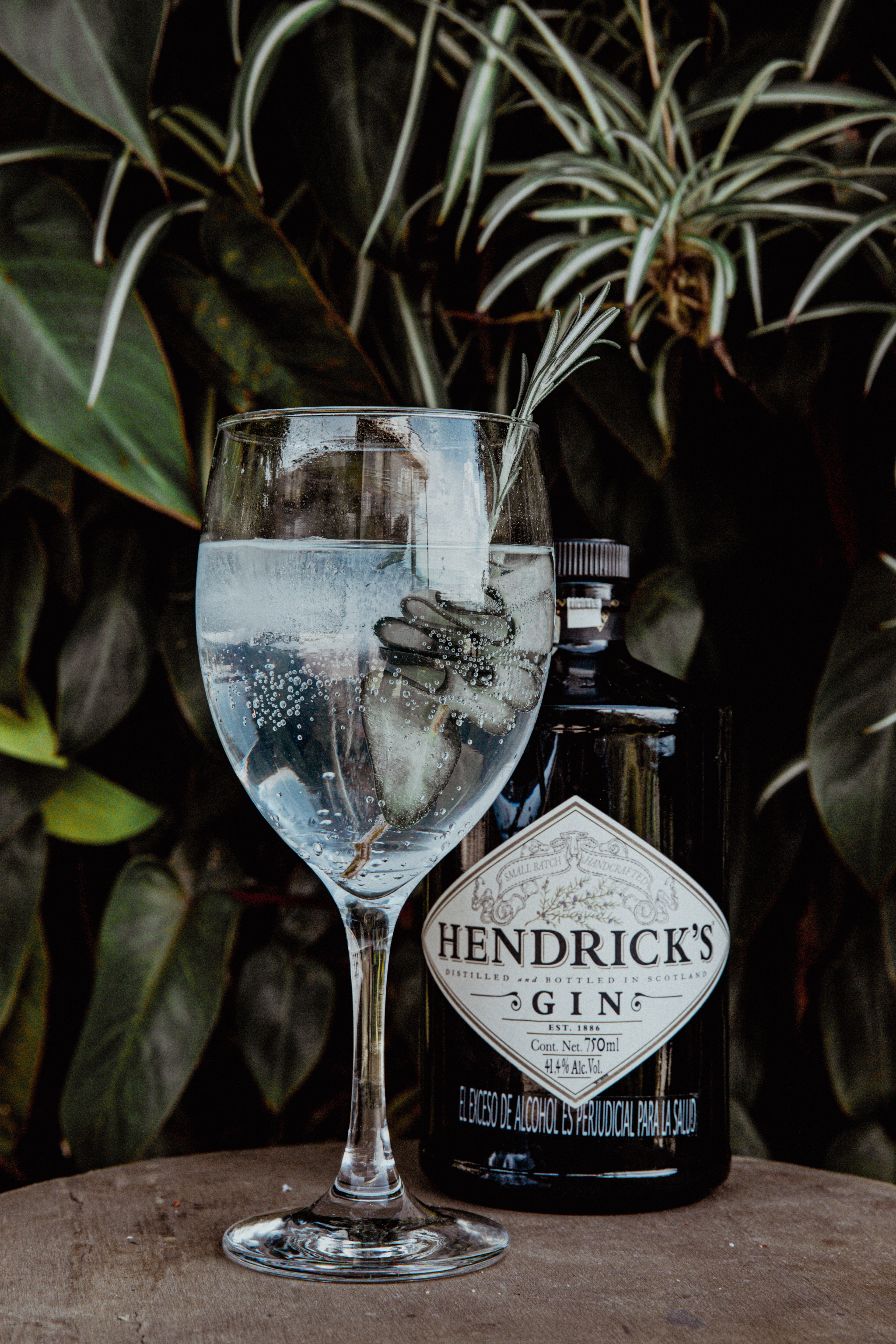 Gin Tonic London One o Hendricks