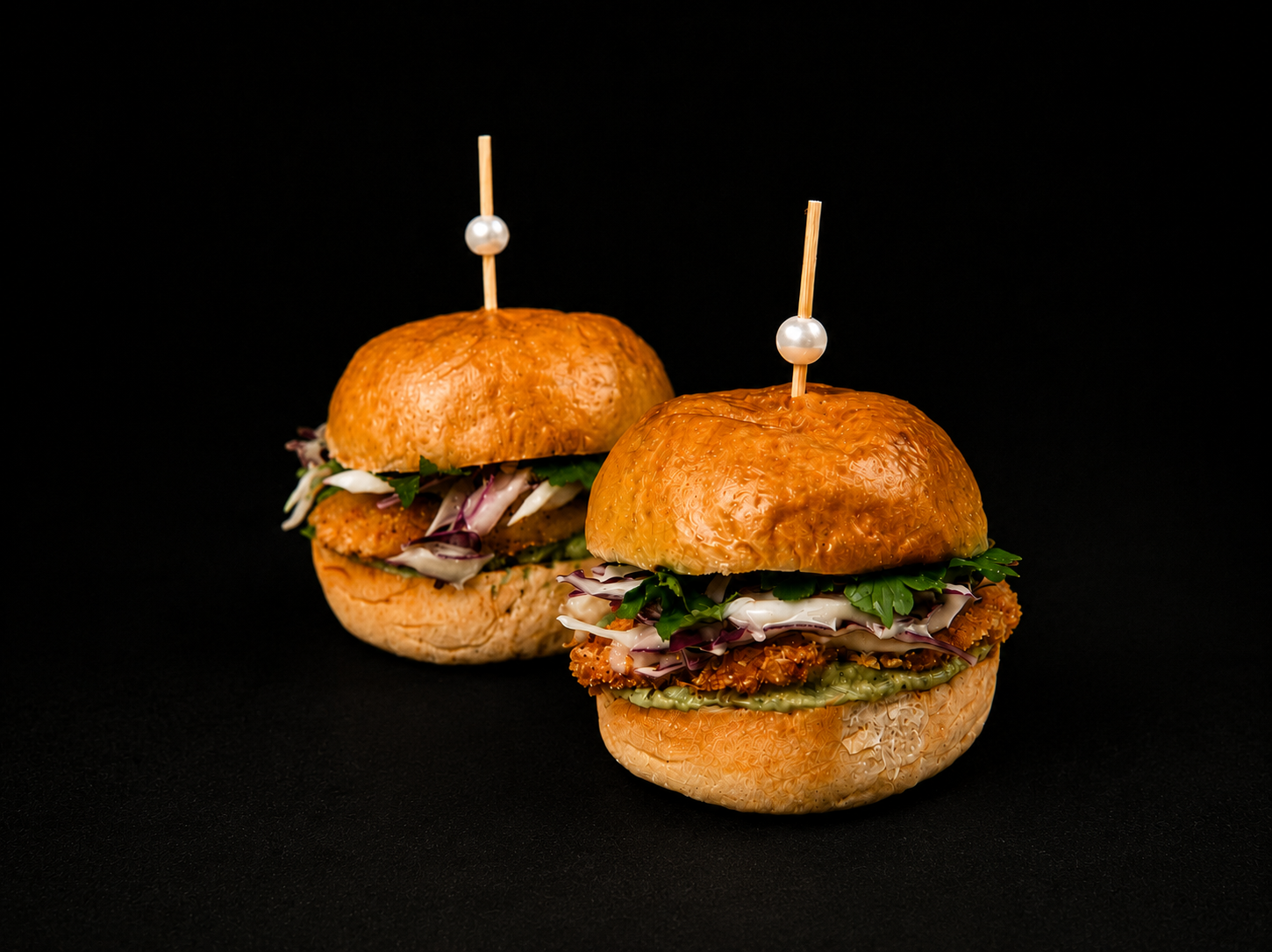 Mini Sandwich de Pollo Frito