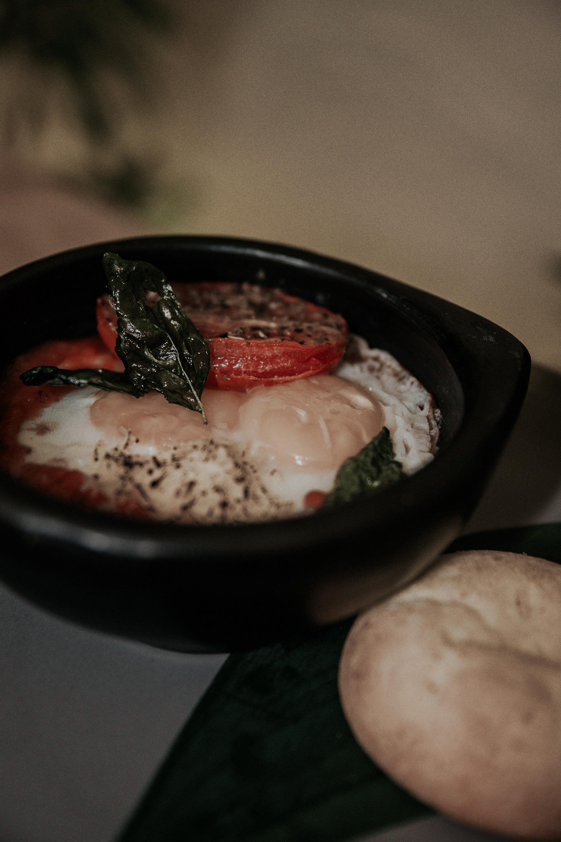 Cazuela de Huevos Cremosos