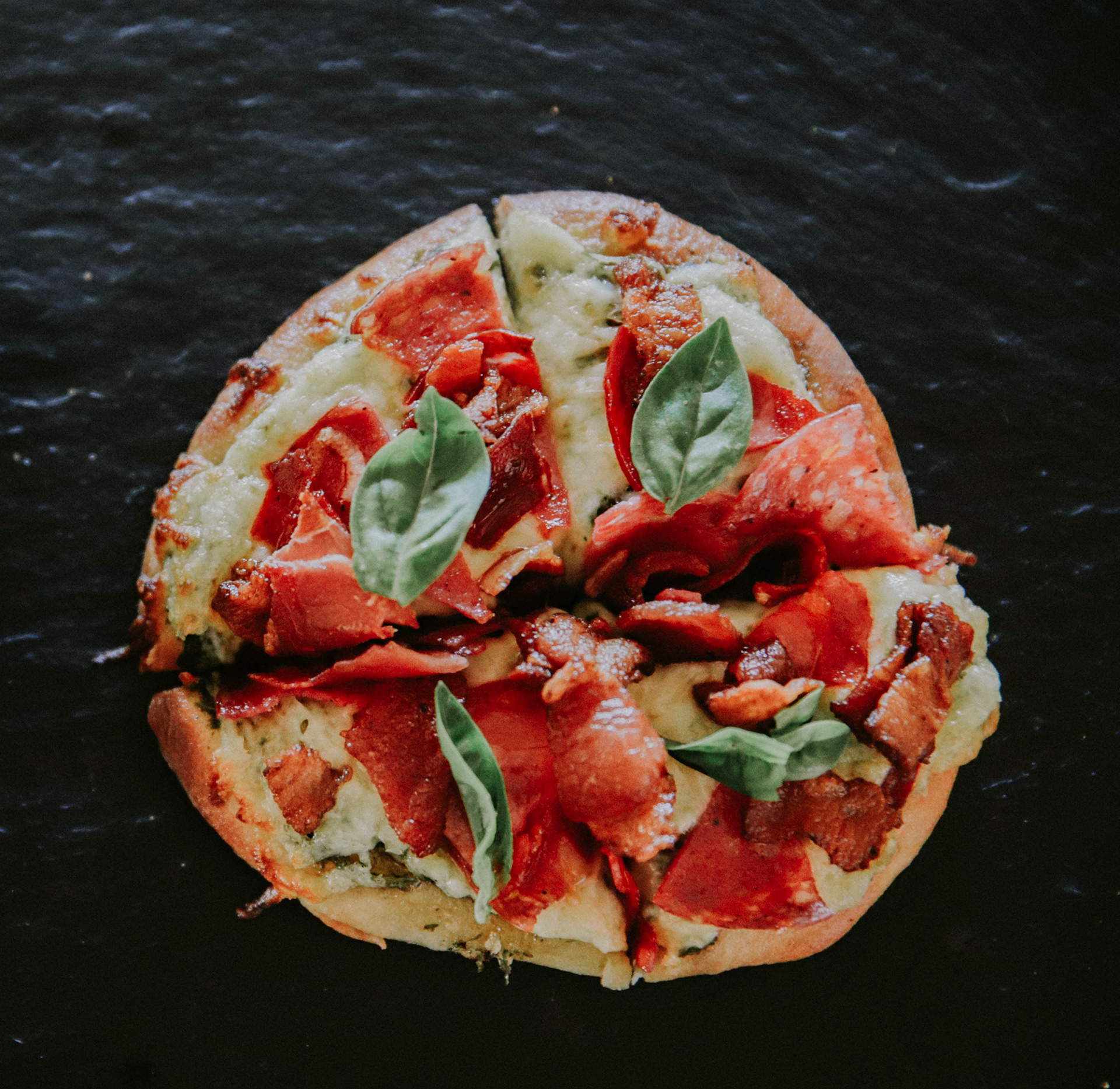 Mini Pizza Hawaiana o Margarita