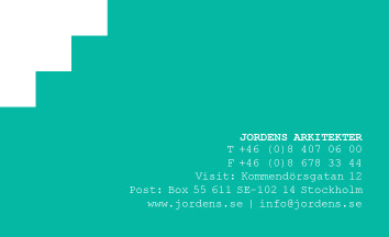 Graphic – Jordens Arkitekter – Roth Design Studio