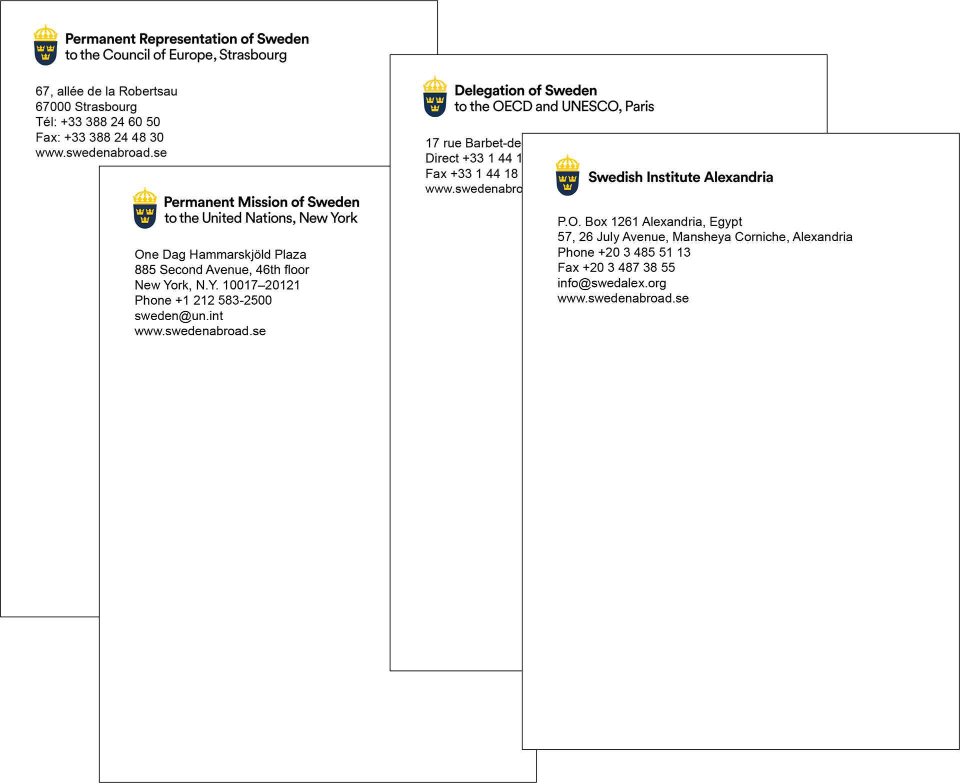 Graphic – Government Offices of Sweden – Roth Design Studio