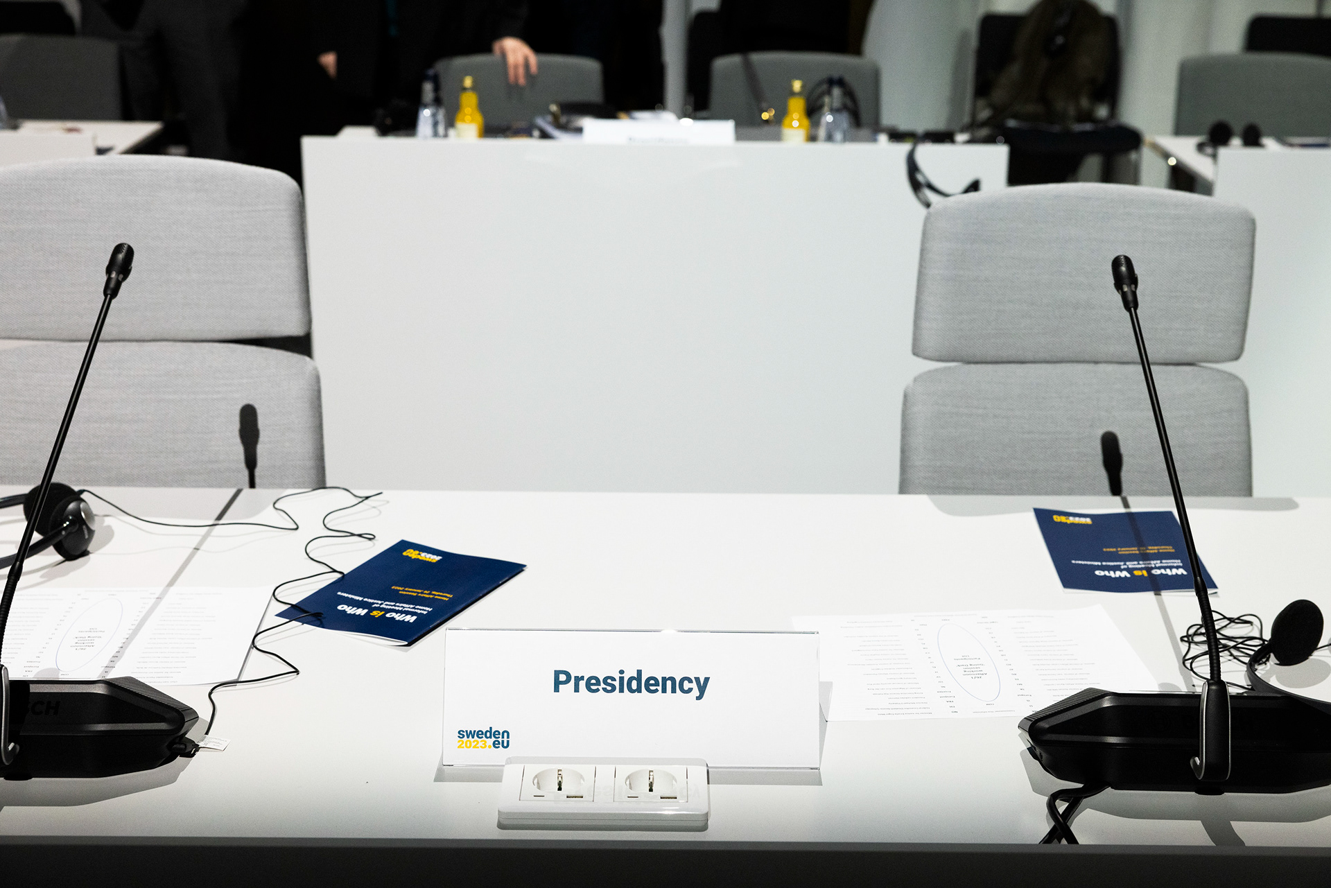 Visuell kommunikation för Sveriges ordförandeskapet i EU 2023 av Roth Design Studio