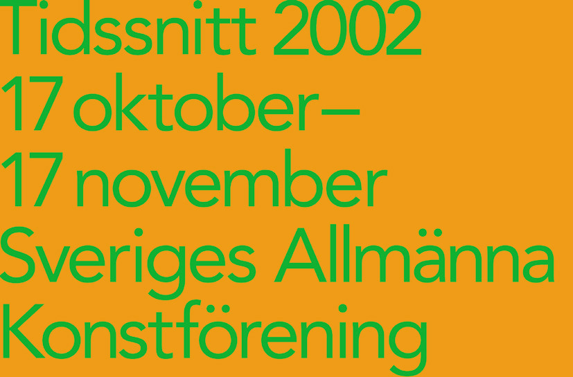 Graphic – Sveriges Allmänna Konstförening – Roth Design Studio