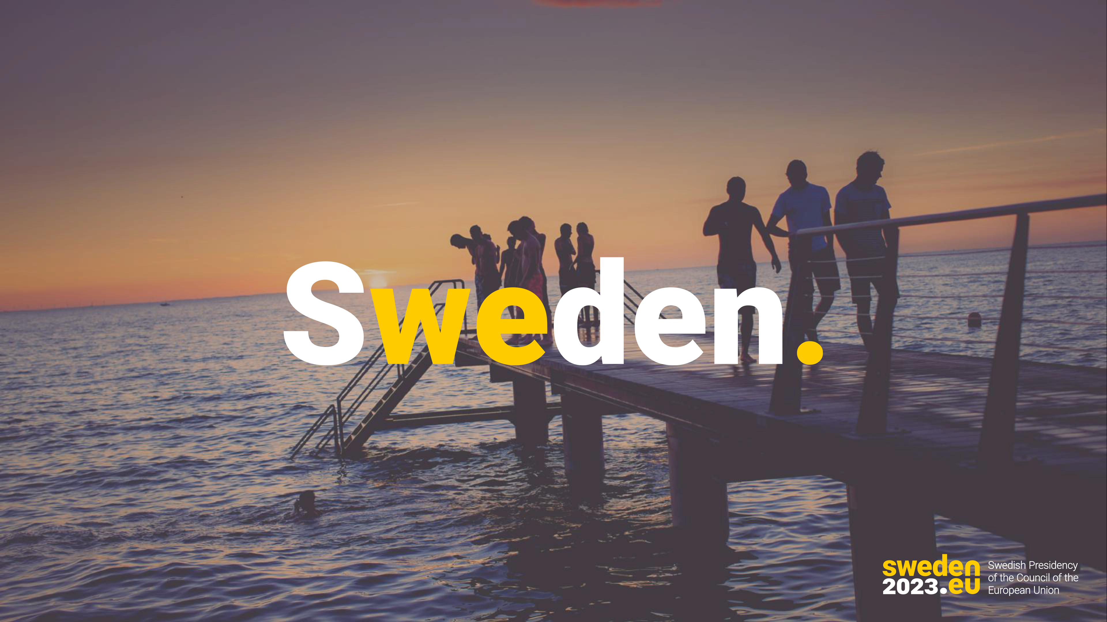 Visuell kommunikation för Sveriges ordförandeskapet i EU 2023 av Roth Design Studio