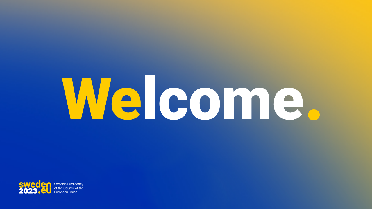 Charlotte Roth  Graphic – Swedish Presidency of the EU 2023 – Roth Design Studio