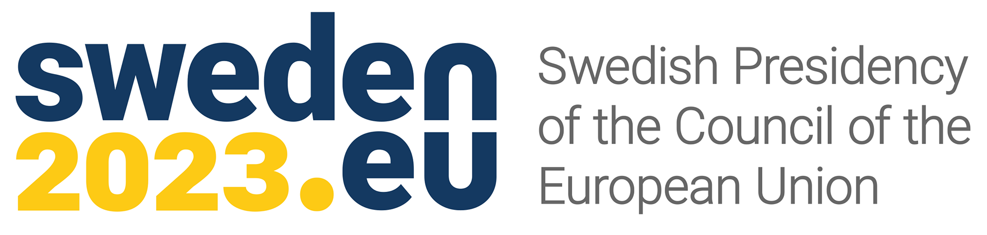 Visuell kommunikation för Sveriges ordförandeskapet i EU 2023 av Roth Design Studio