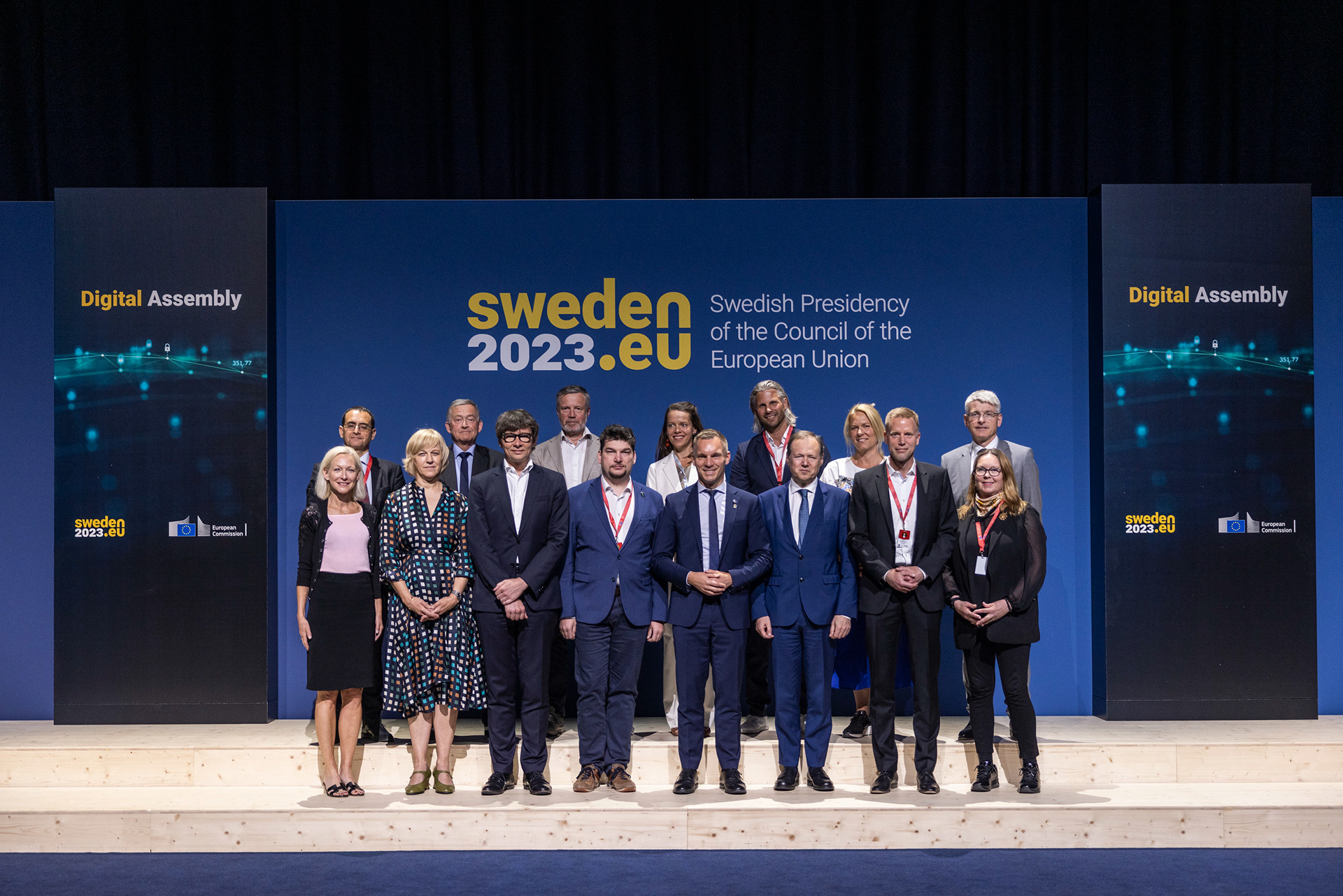 Visuell kommunikation för Sveriges ordförandeskapet i EU 2023 av Roth Design Studio