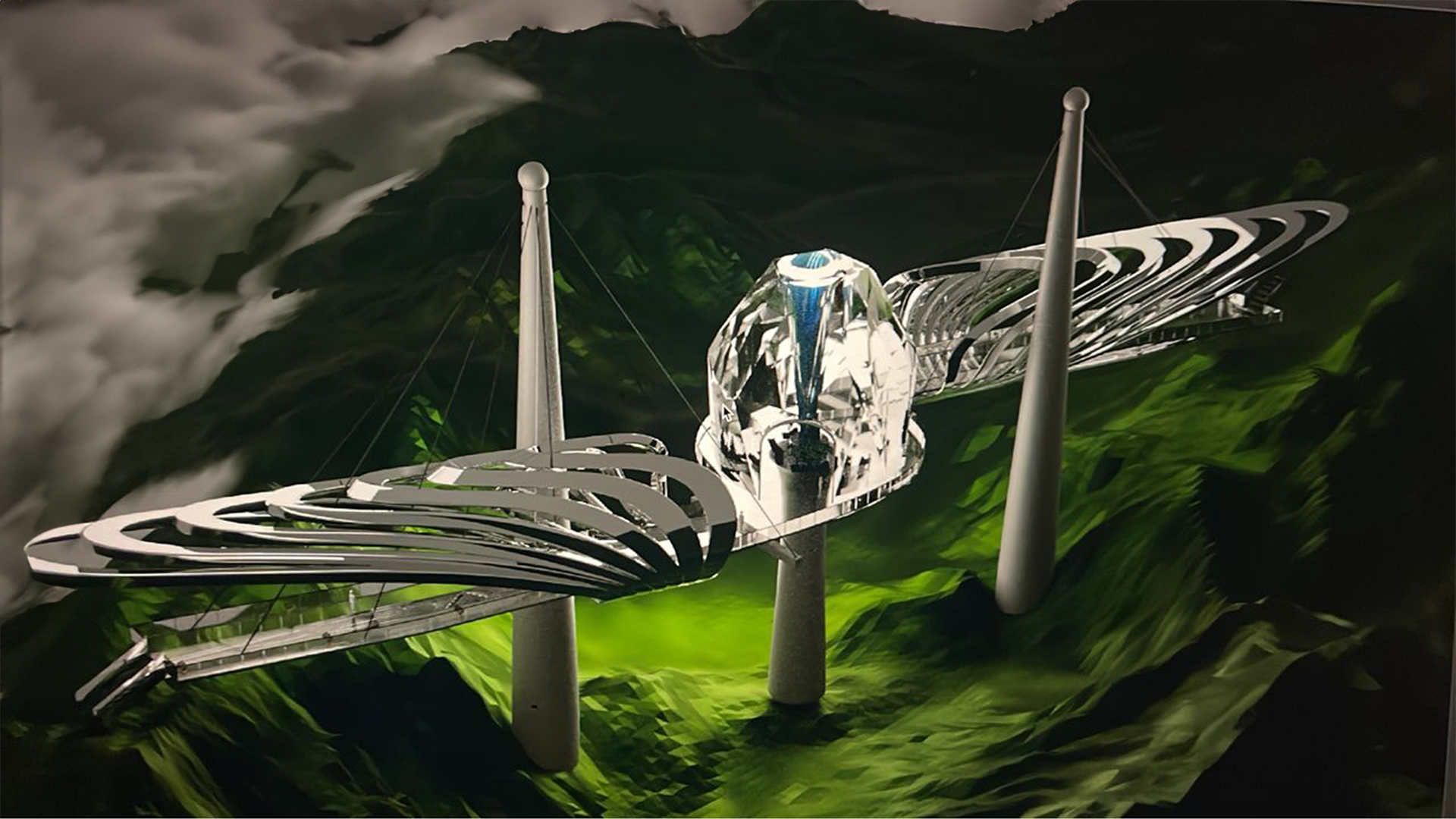 Behold the award-winning 3D glass bridge, a seamless blend of innovation and aesthetics. Bridging the gap between functionality and beauty. 🏆🌉