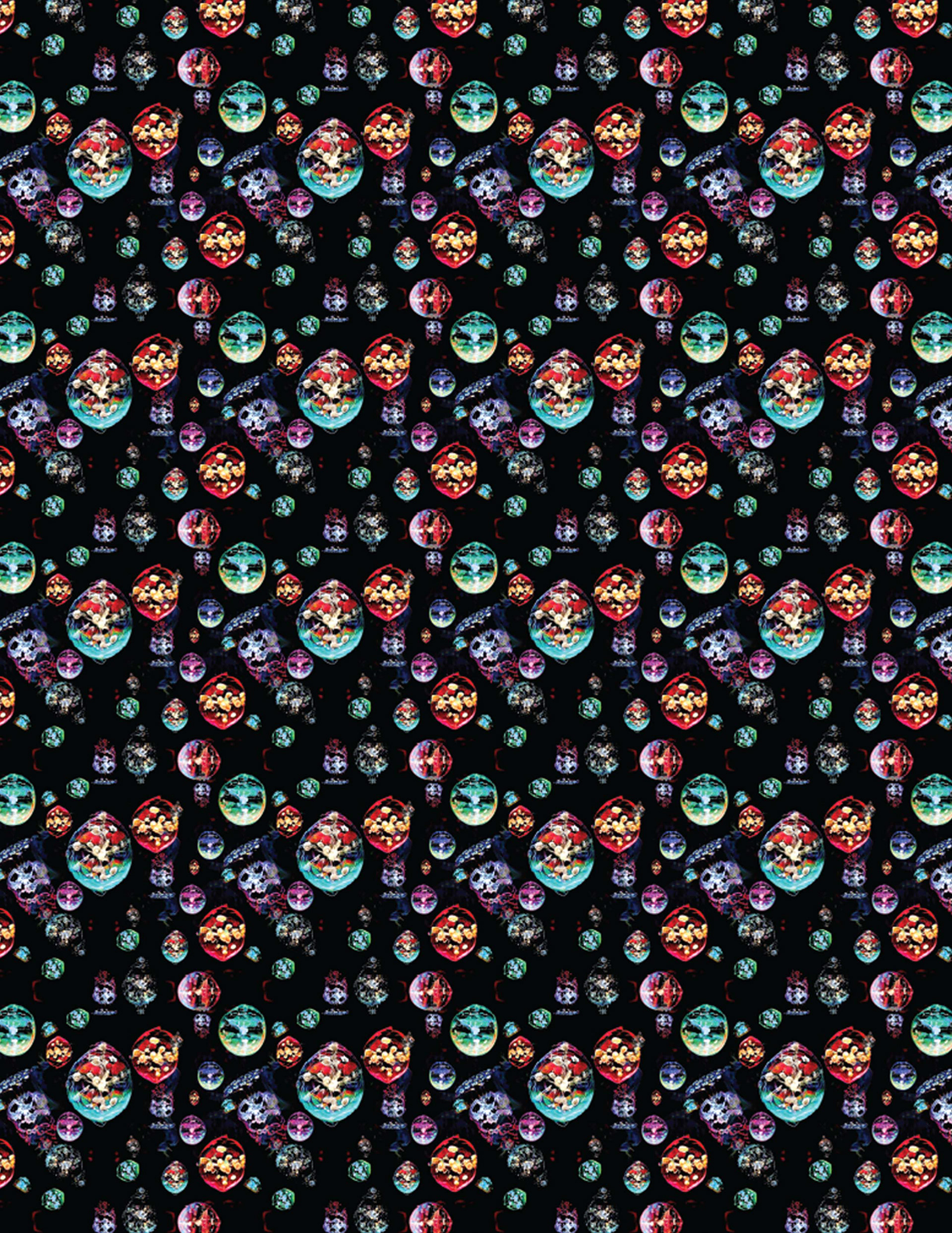 S#0009 "ONYX BUBBLE TEARS" pattern.