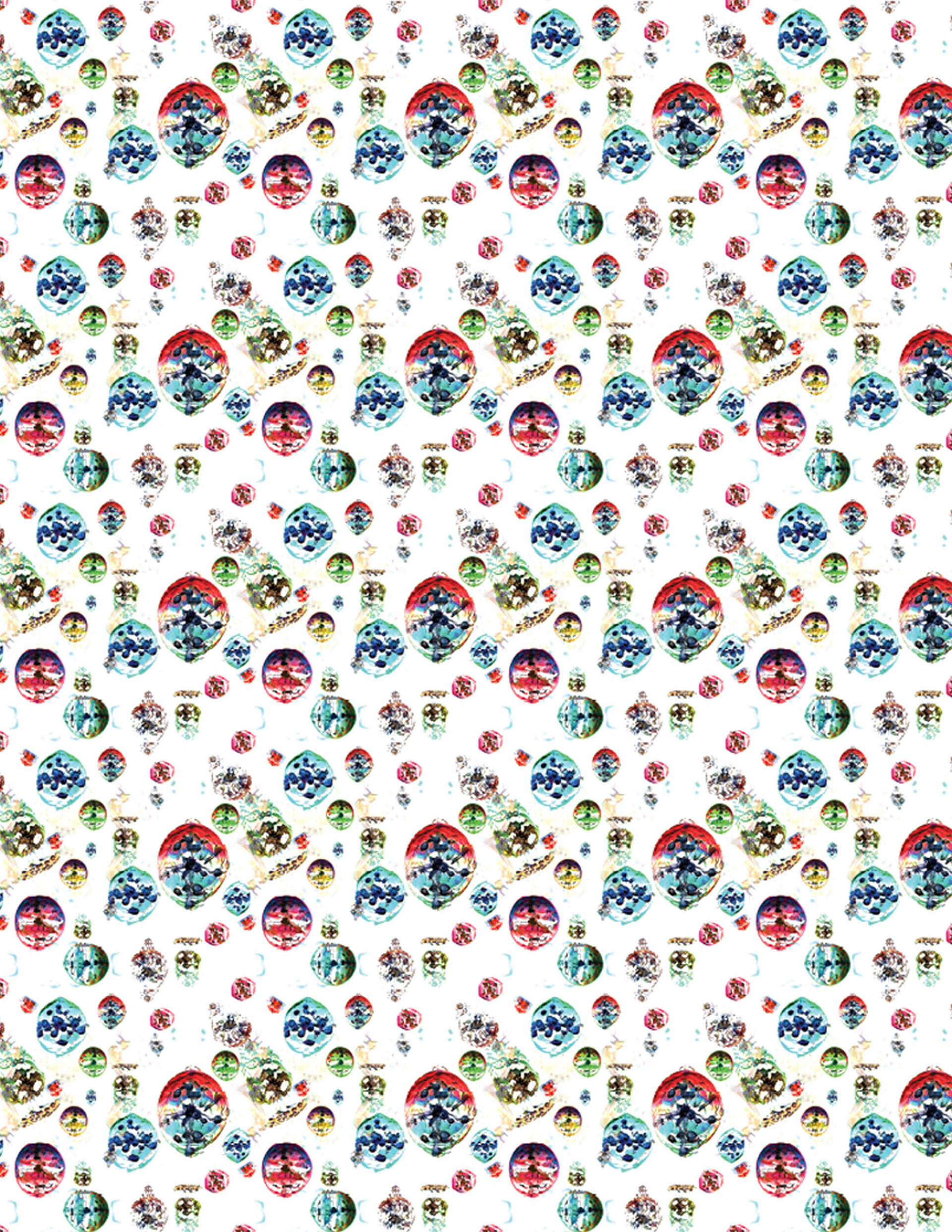 S#0010 "OPALINE BUBBLE TEARS" pattern.