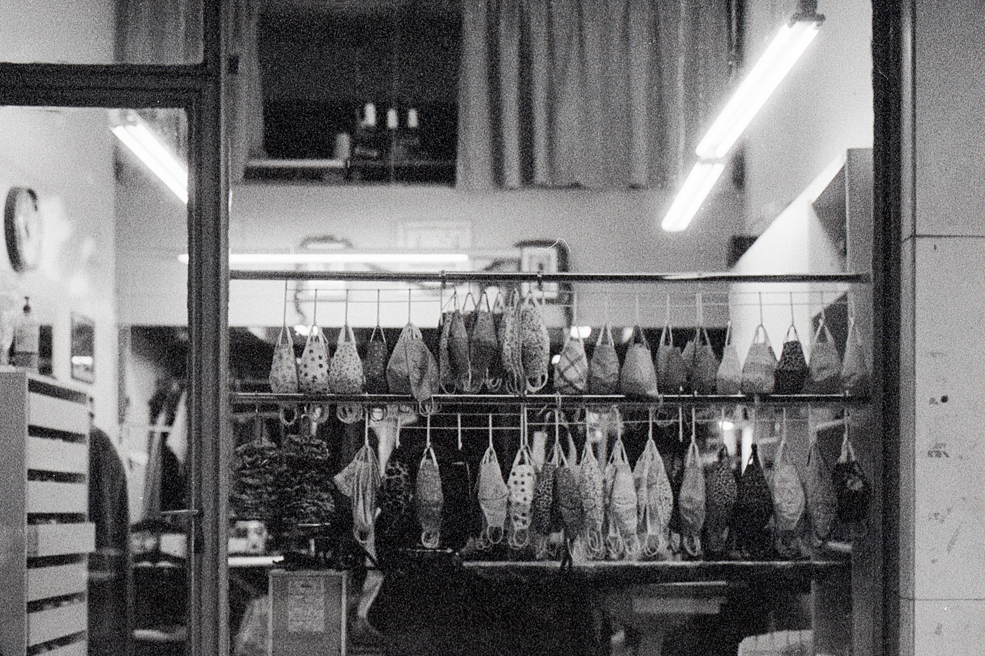 shops & shop windows Athens & Lavrion,Greece with Nikon f301 Xp2 & Delta 3200