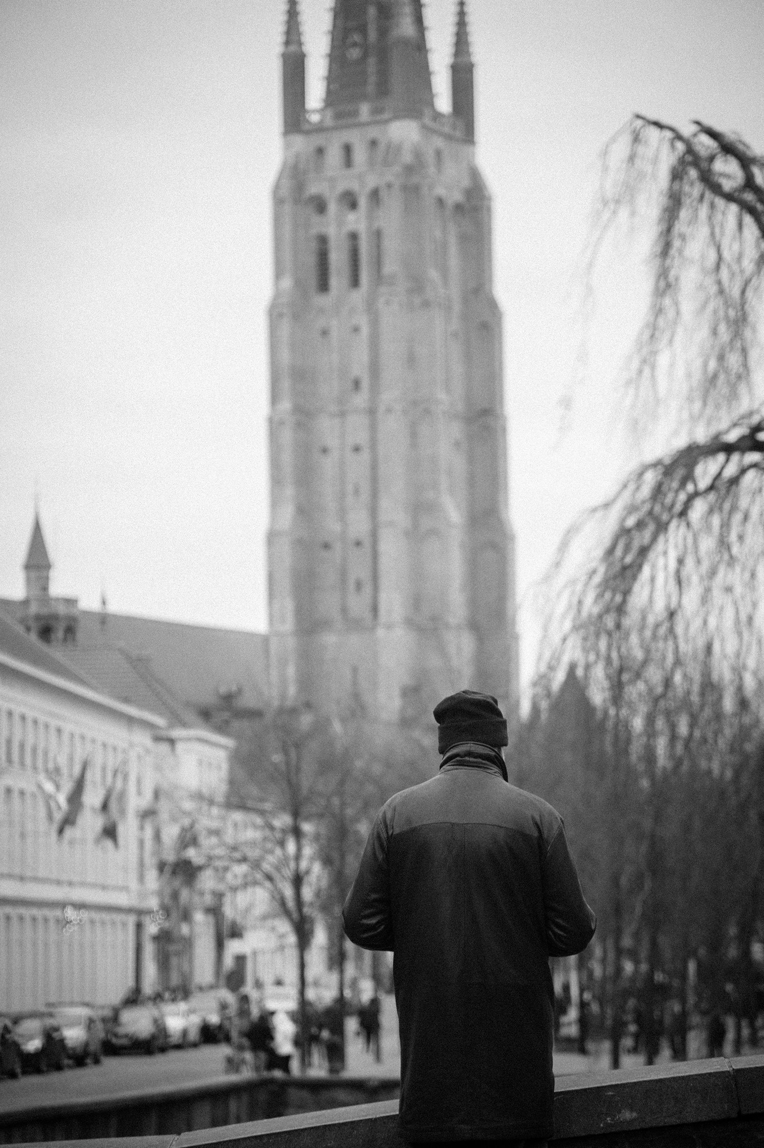 Autumn day in Brugge Belgium,2016