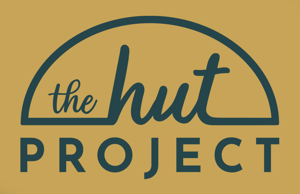 Secondary logo for "The Hut Project" in Vancouver, WA