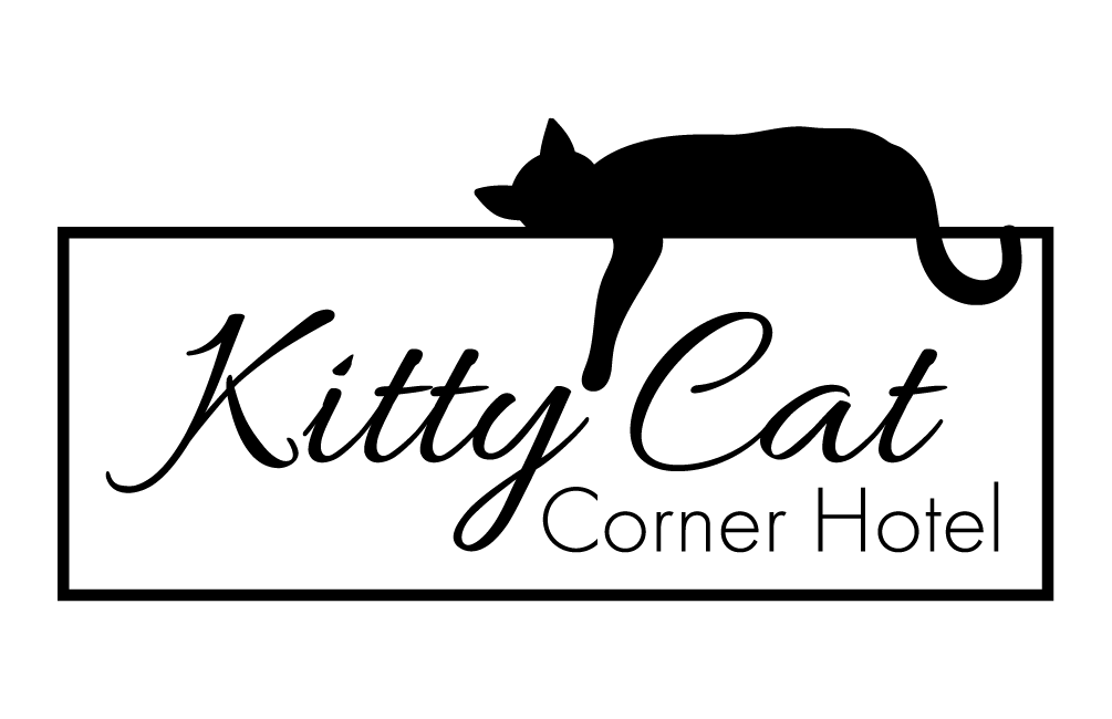 Kitty Cat Corner Hotel Logo for All Natural Pet Supply