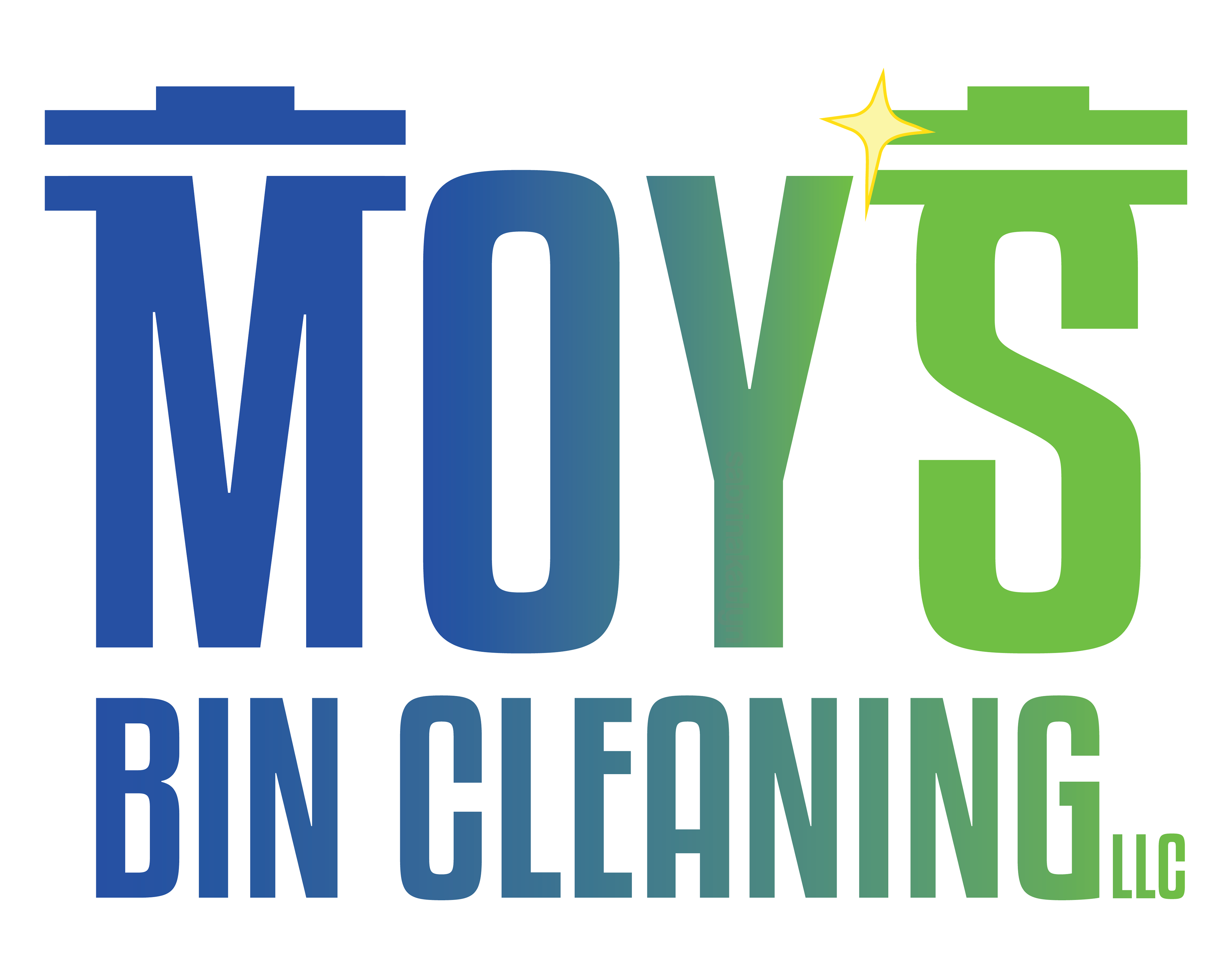 Logo design for New Company Moy's Bin Cleaning