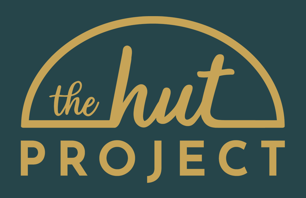 Primary logo for "The Hut Project" in Vancouver, WA