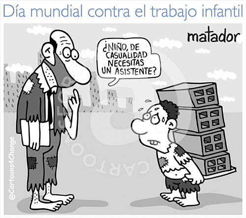 Cartoons For Change - Colombia, Matador Cartoons For Change - Colombia, Matador