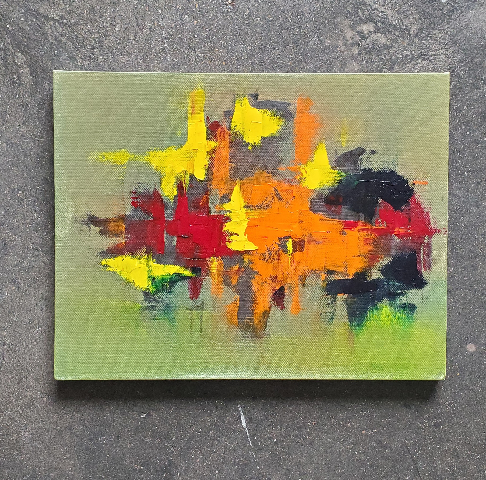 Original Oil on Canvas 11x14 
